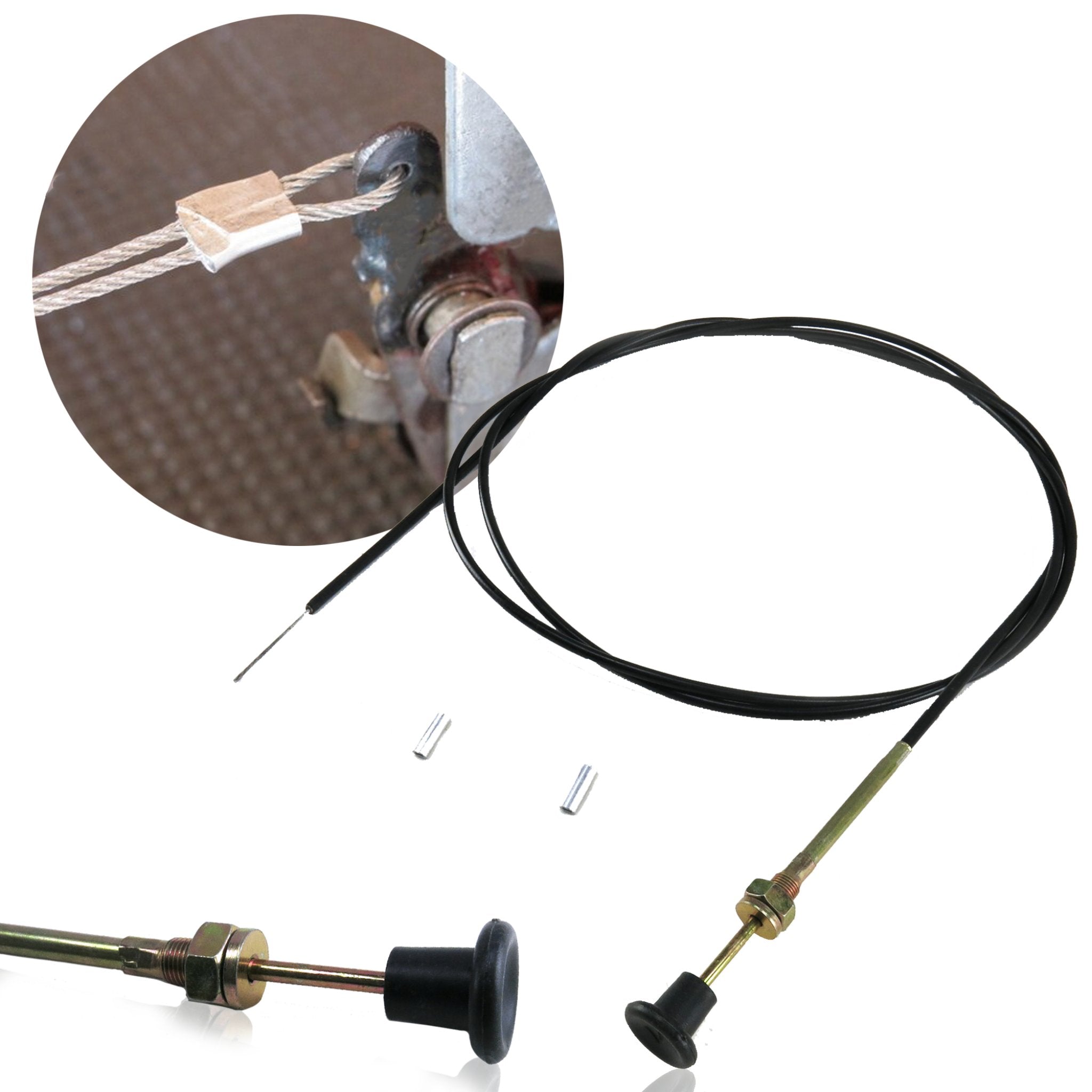 1901-1907 Oldsmobile Curved Dash Emergency Door Release Kit - Hidden Manual Pull Cable Latch Popper for Classic Car Restoration & Safety Scenarios