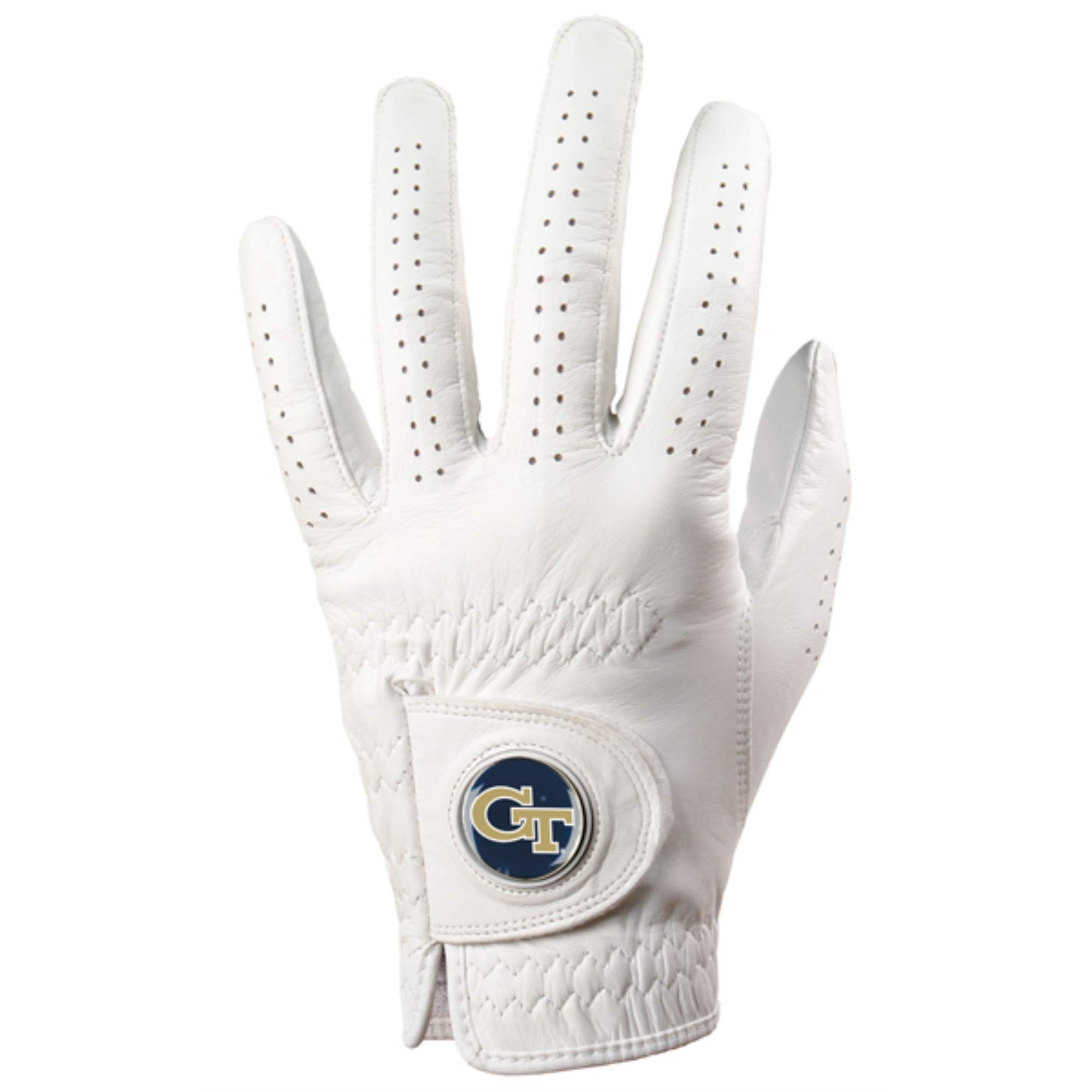 LinksWalker Georgia Tech Yellow Jackets Golf Glove - Size S | Durable & Comfortable for Practice & Tournament Play