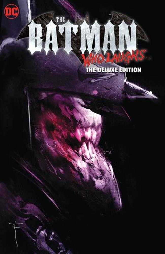 Batman Who Laughs The Deluxe Edition Hardcover - DC Comics Collector's Graphic Novel for Superhero Fans, Perfect for Gifting and Home Display