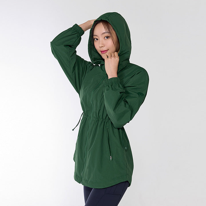 Men's Lightweight Hooded Windbreaker Jacket - Waterproof Outdoor Sports Coat for Running, Hiking & Travel