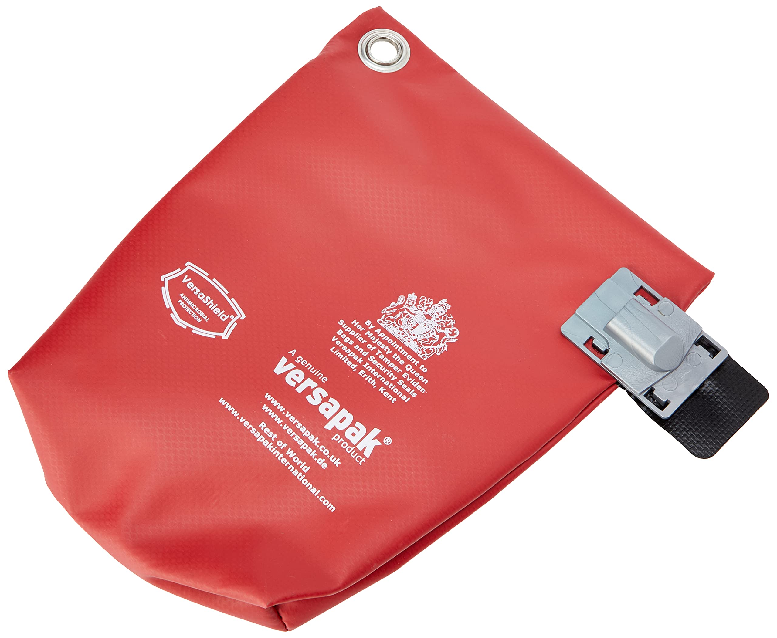 Small Secure Cash Bag - Red | Durable Money Pouch for Retail, Events & Travel | Compact Cash Holder for Businesses, Vendors & Personal Use