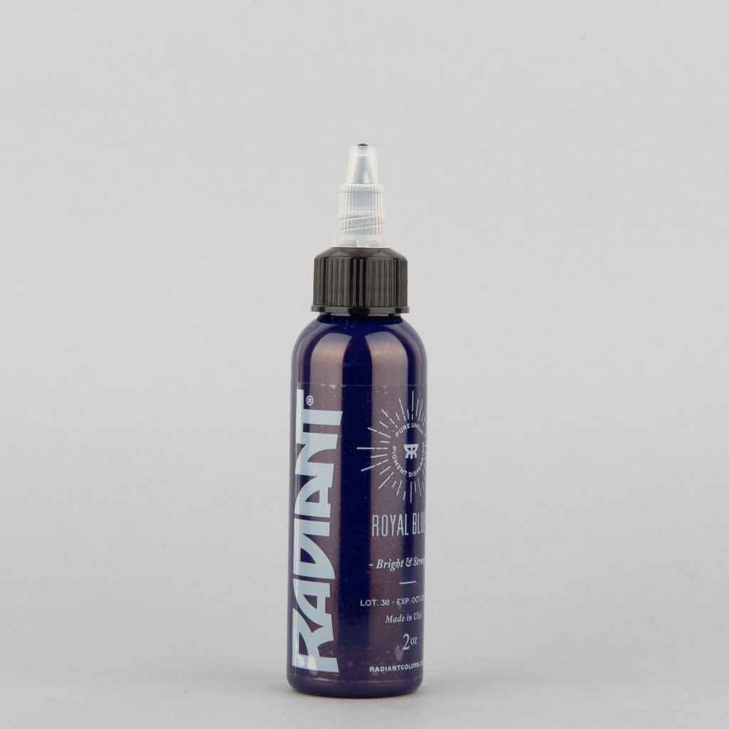 Royal Blue Radiant Ink - 1 oz Premium Dye for Fabric, Paper & Crafts - Perfect for DIY Projects, Scrapbooking & Calligraphy