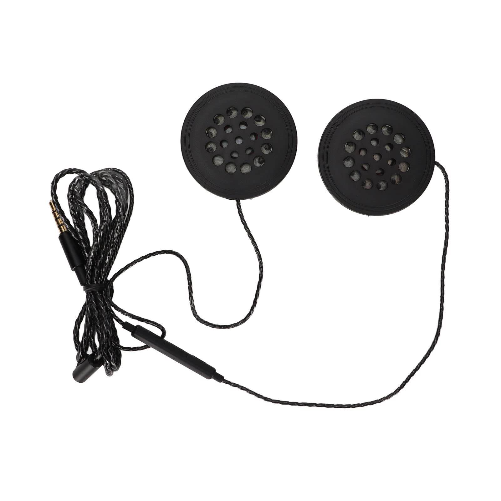 070 Motorcycle Helmet Headset - 3.5mm Wired Stereo Headphones with Windproof Design for Racing & Outdoor Sports | Perfect for Motorcycle Riding, ATV Adventures & Extreme Sports