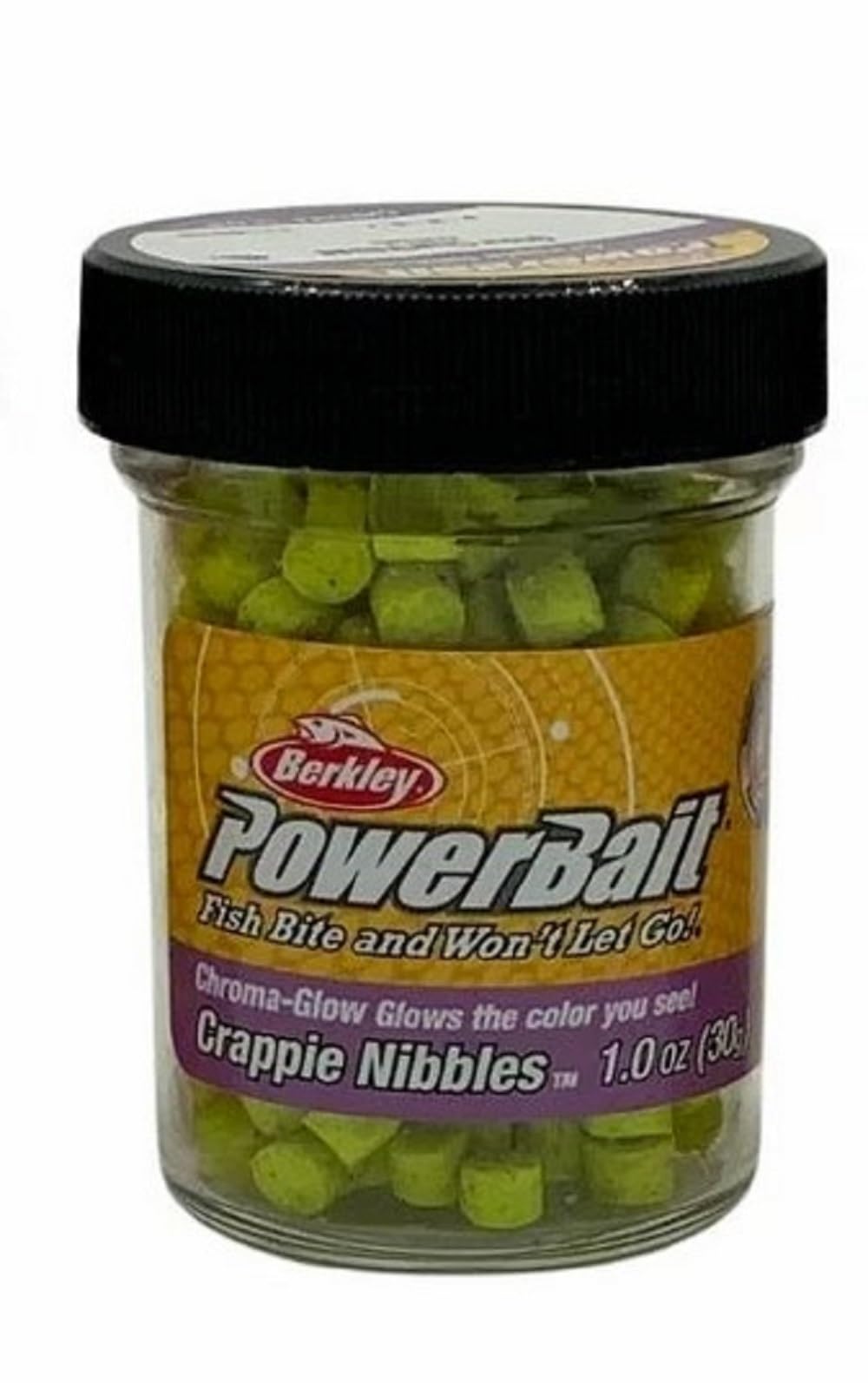 Berkley PowerBait Crappie Nibbles Dough Fishing Bait - Soft Plastic Attractant for Freshwater Panfish - Perfect for Crappie, Bluegill & Sunfish Fishing in Lakes & Ponds