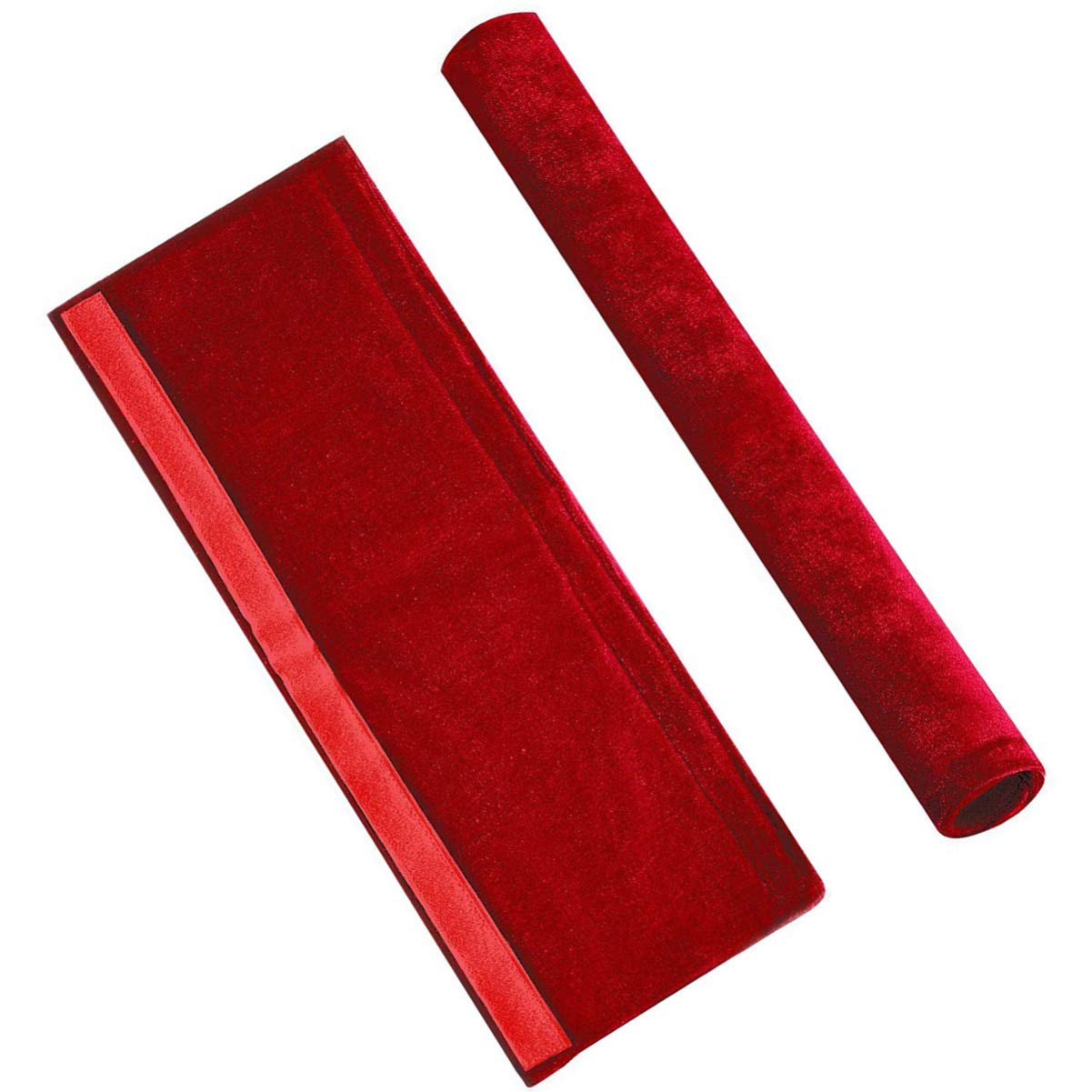 VOSAREA 2-Pack Non-Slip Refrigerator Door Handle Covers - Anti-Skid Kitchen Appliance Protectors for Fridge, Microwave & Dishwasher (Red) - Perfect for Home Kitchen Safety & Grip Enhancement