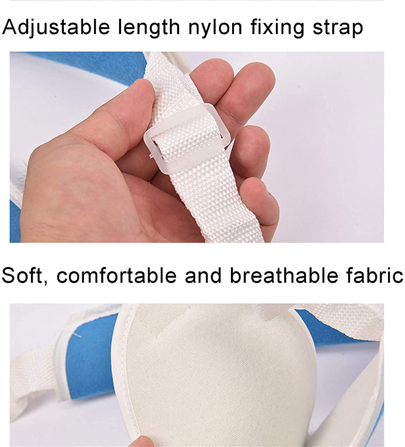 Fixed Elbow Brace & Shoulder Immobilizer - Lightweight Breathable Arm Support Sling for Elbow Joint Fixation, Shoulder Clavicle Injuries & Arm Fractures - Post-Surgery Recovery Aid for Sports Injuries & Daily Pain Relief