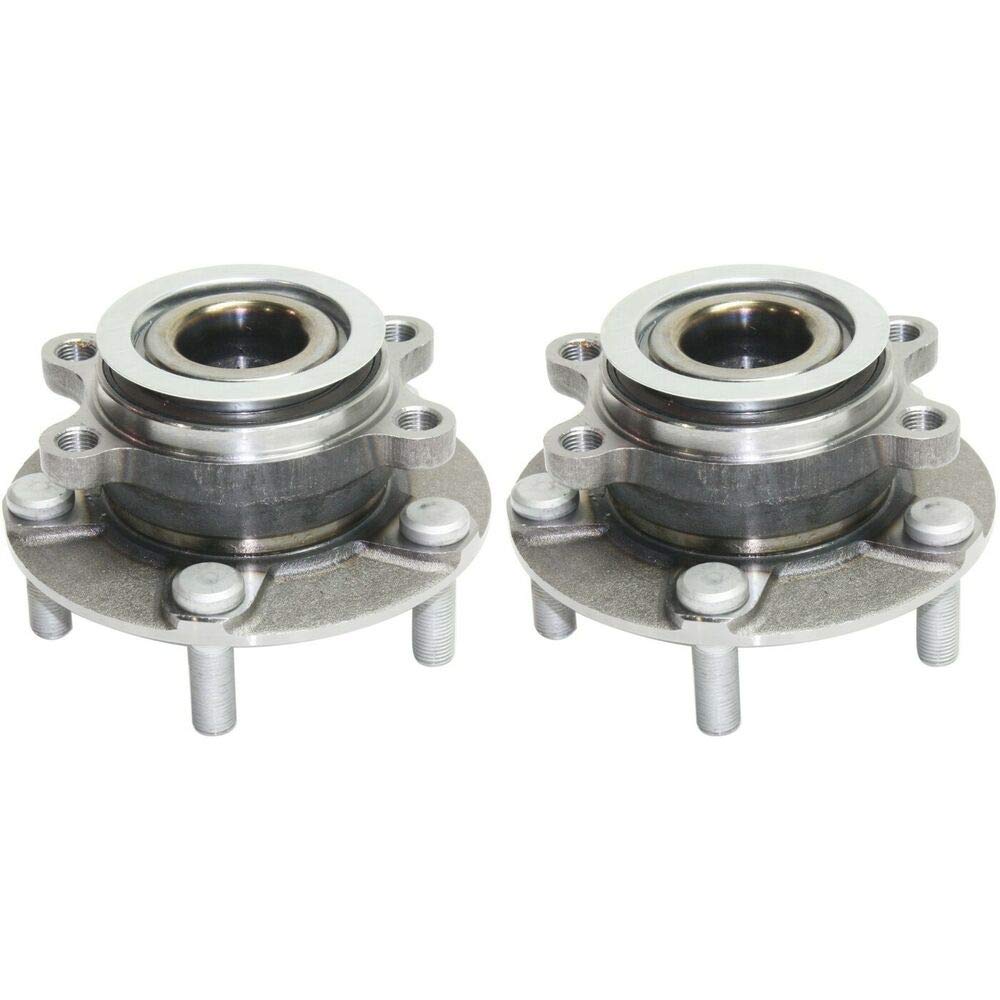 TOTMOX Set of 2 Front Wheel Hub and Bearing Assembly Replacement for 513298 - Compatible with Various Vehicles, Durable & Easy Installation for Smooth Driving Experience