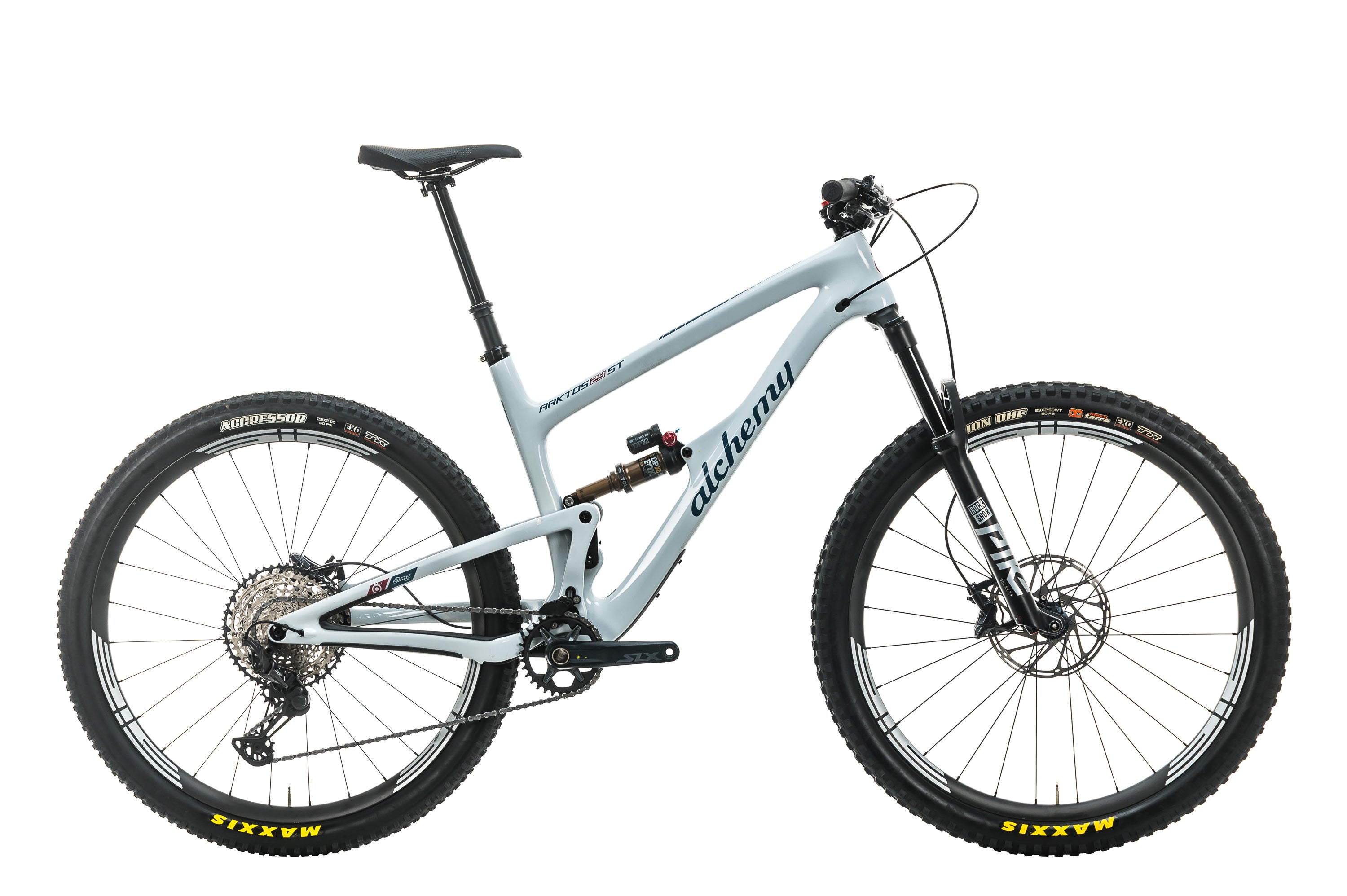 Alchemy Arktos ST 29 XT Mountain Bike 2020 - Large Size for Men - Premium Full Suspension Trail Bike for Mountain Adventures & Off-Road Cycling