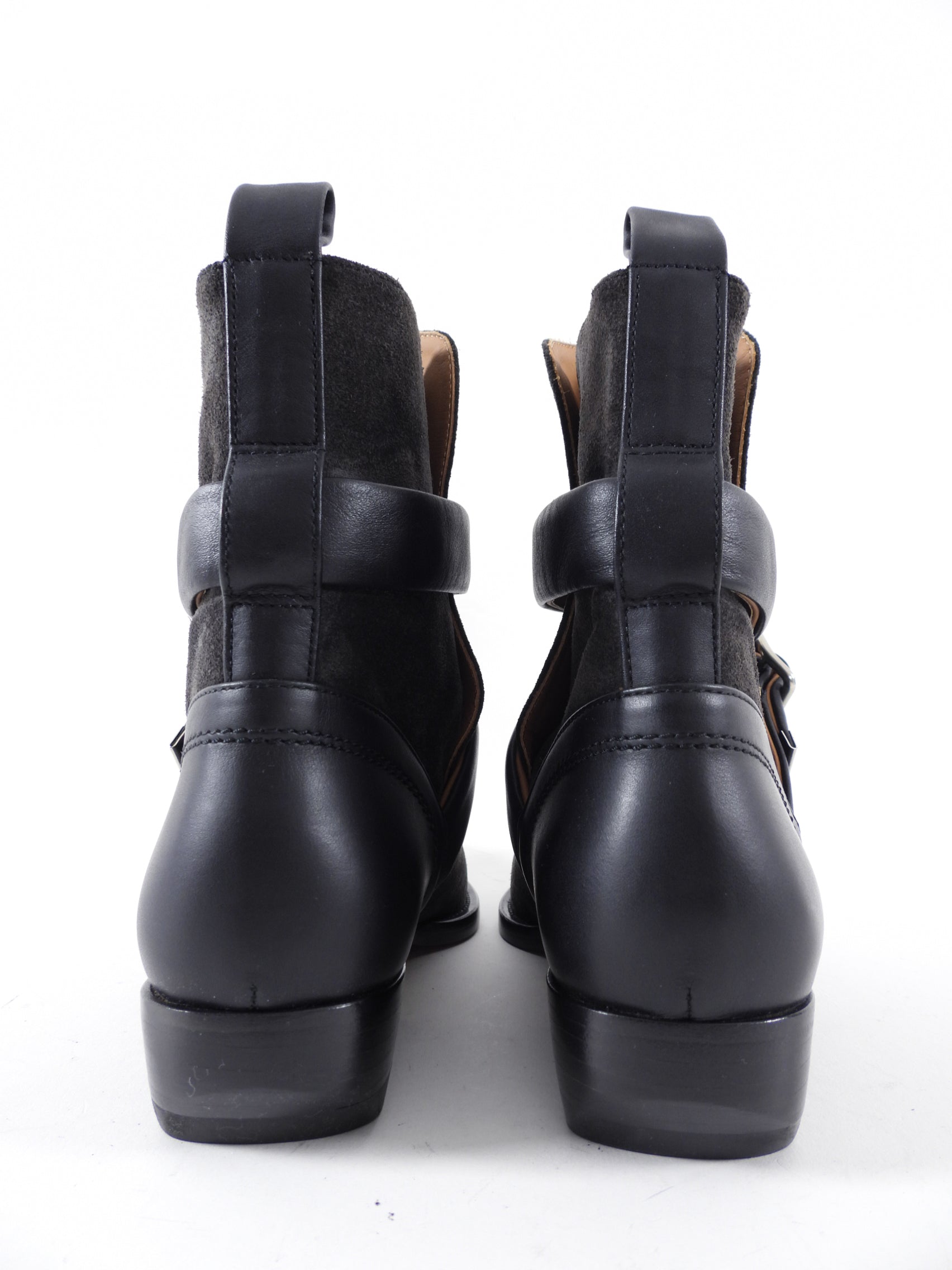 Chloe Rylee Suede Ankle Boots Women's Size 6 (EU 36.5) - Stylish Fall Winter Fashion Booties for Casual Outfits & Office Wear
