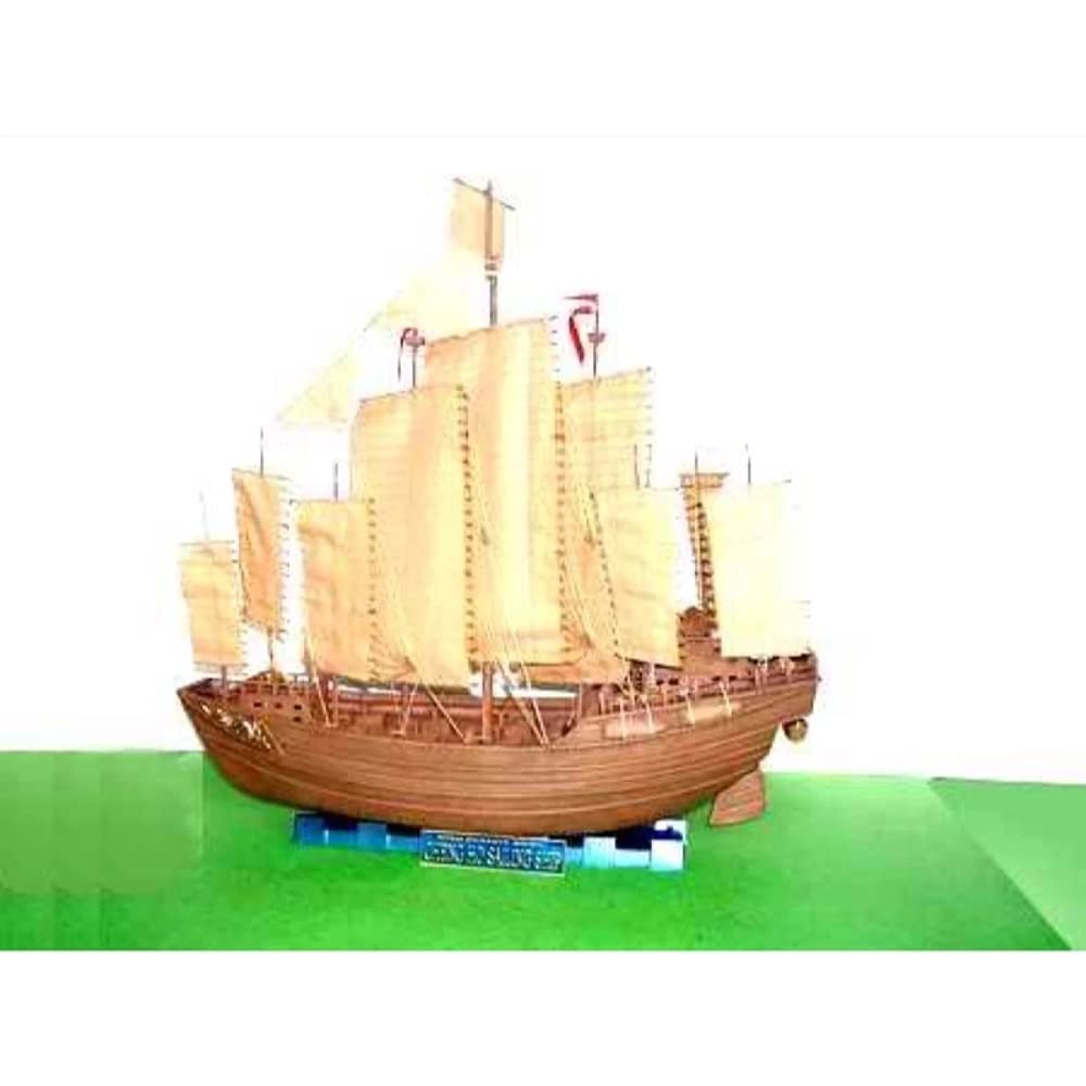 Trumpeter 1/250 Scale Chinese Chengho Sailing Ship Model Kit - Perfect for Collectors, History Enthusiasts & DIY Hobbyists | Great for Home Decor, Office Display & Educational Projects