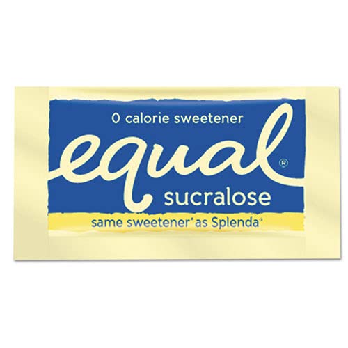 Equal Sucralose Sweetener, 1200 Count (12 Packs of 100) - Zero Calorie Sugar Substitute for Coffee, Tea & Baking - Perfect for Diabetics & Keto Diet