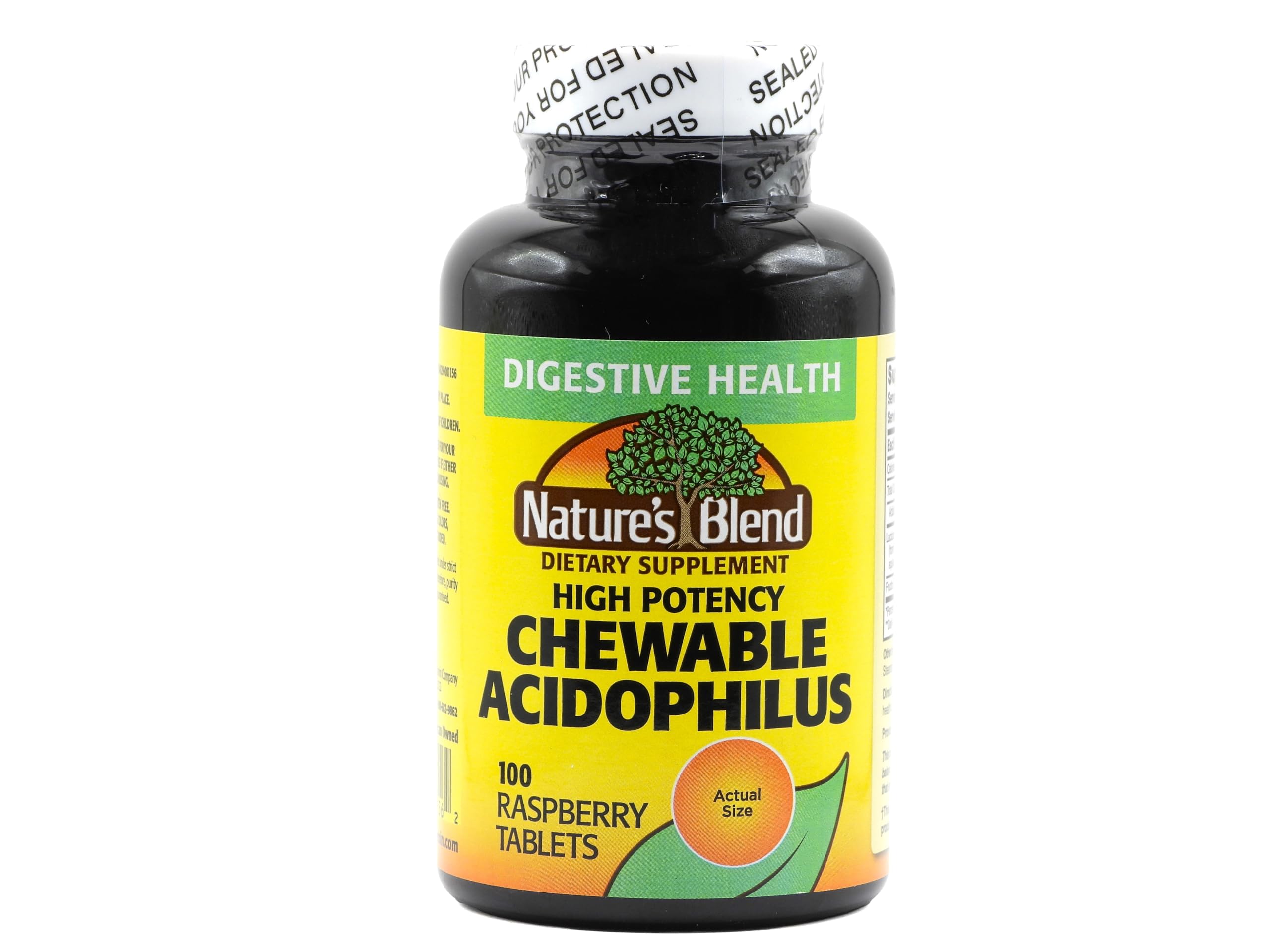 Nature's Blend ACIDOPHILUS CW 100 HI-PTCY Probiotic Supplement - 100 Capsules (Pack of 1) for Digestive Health & Immune Support | Daily Gut Wellness for Adults