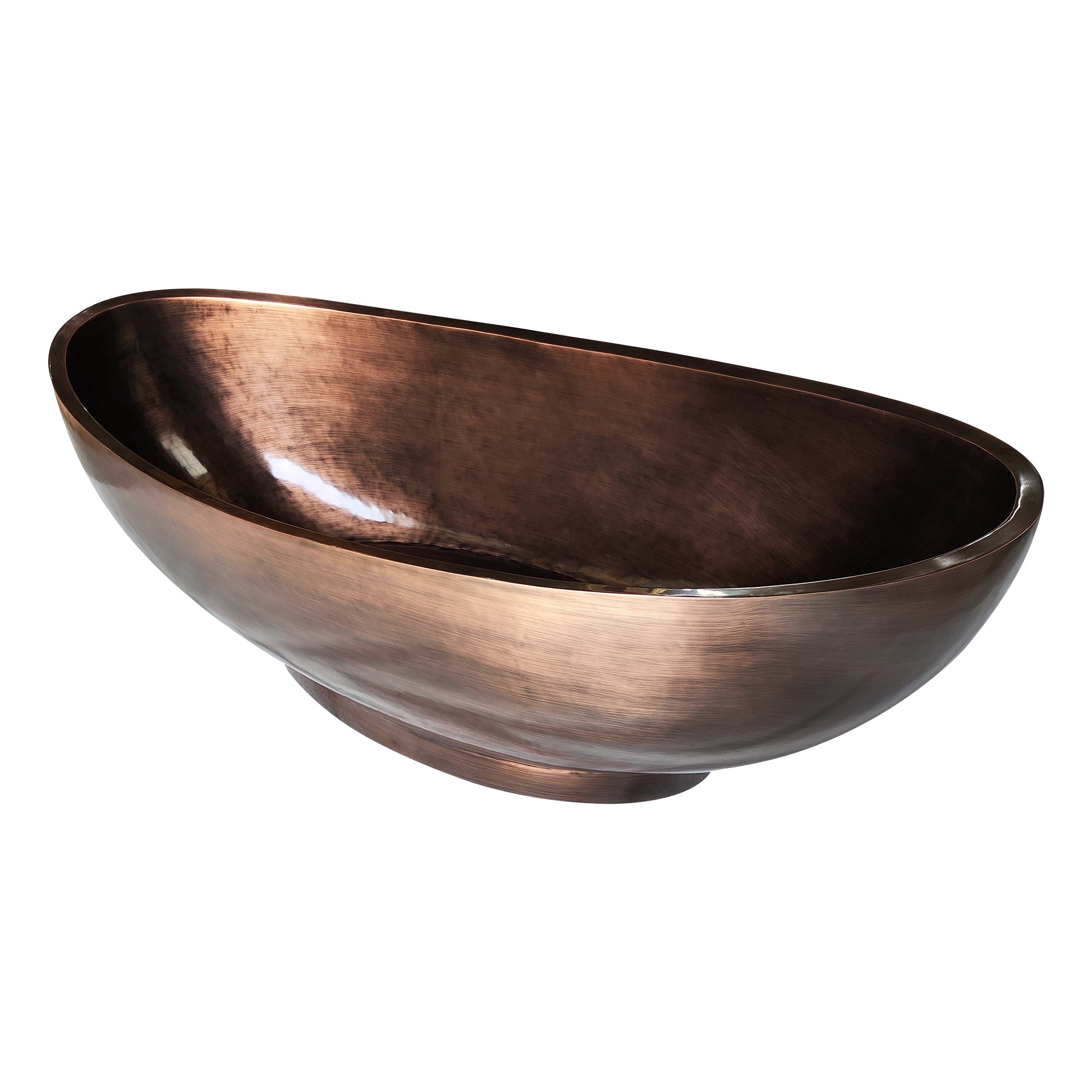 Vintage Copper Bathtub SCB S8 - Handcrafted Antique Style Freestanding Soaking Tub for Luxury Bathroom & Spa Retreat