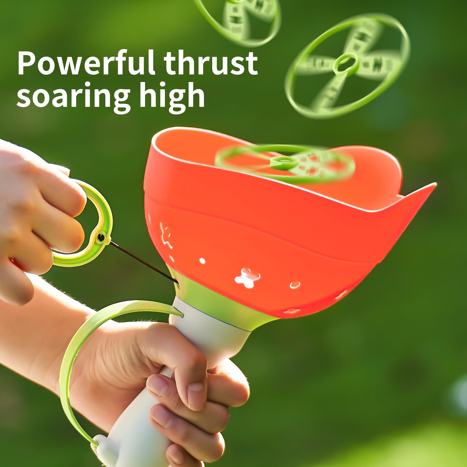 **Best Outdoor Flying Disc Launcher Toy for Kids Ages 4-8 – Fun & Safe Outdoor Play Toy for Boys & Girls – Perfect Birthday & Easter Gift for Children – Great for Backyard, Park & Beach Games**