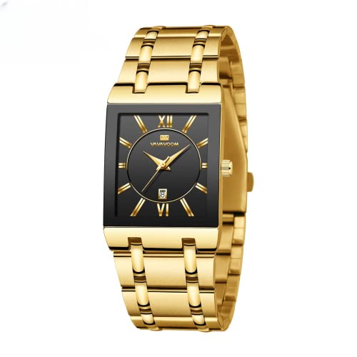 Black Case Gold Band
