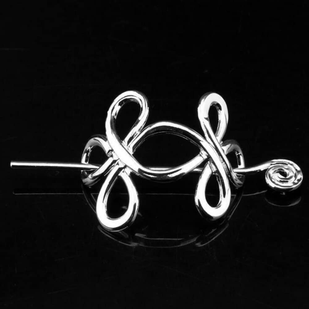 Vintage Hair Stick & Hair Fork - Fashion Hair Clip for Men & Women - Palace Hanfu Hair Crown - Retro Hair Decoration for Cosplay, Historical Reenactment & Traditional Events