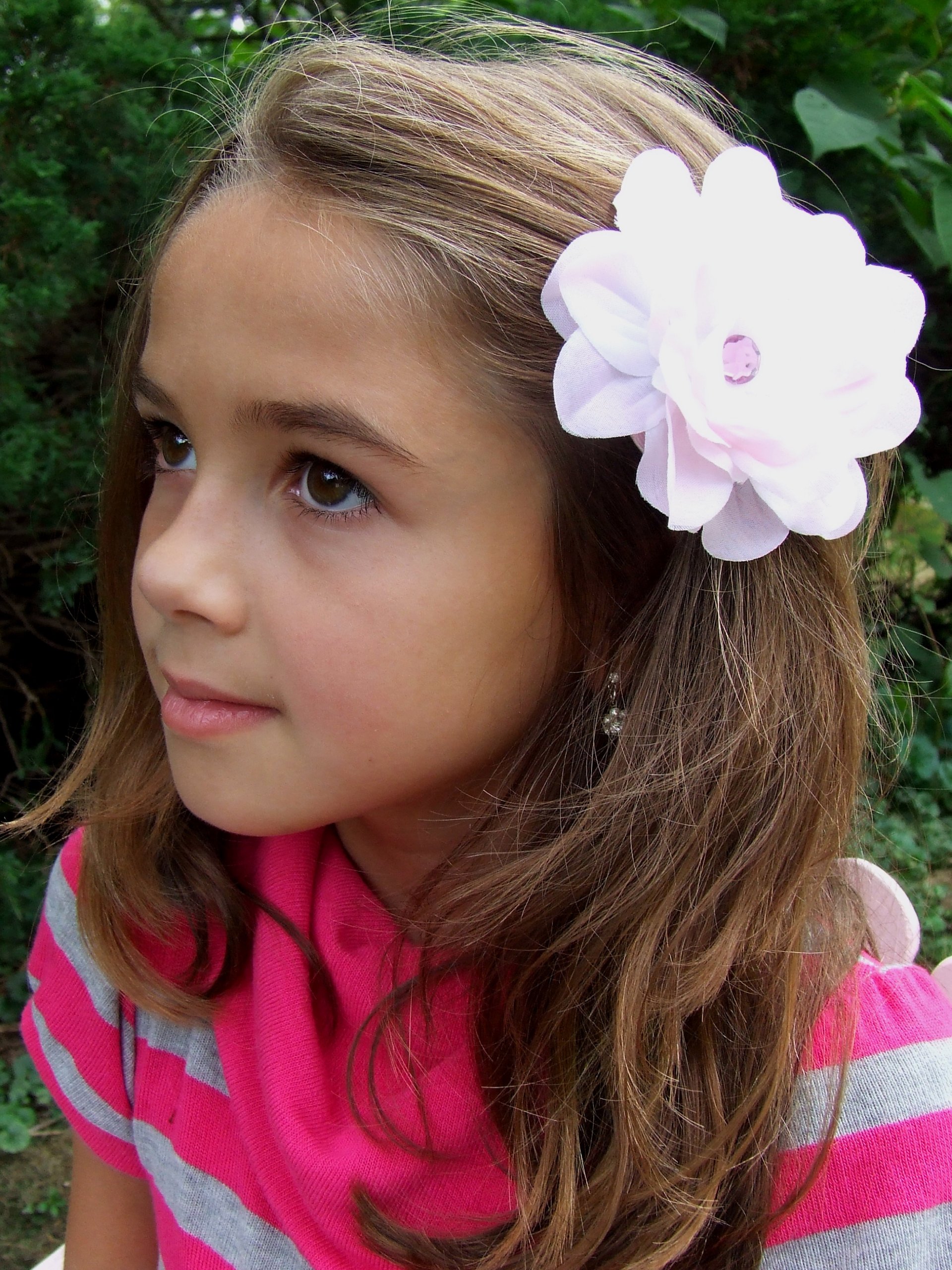 Funny Girl Designs Rose Flower Hair Clip - Elegant Floral Hair Accessory for Women & Girls | Perfect for Weddings, Parties & Everyday Wear