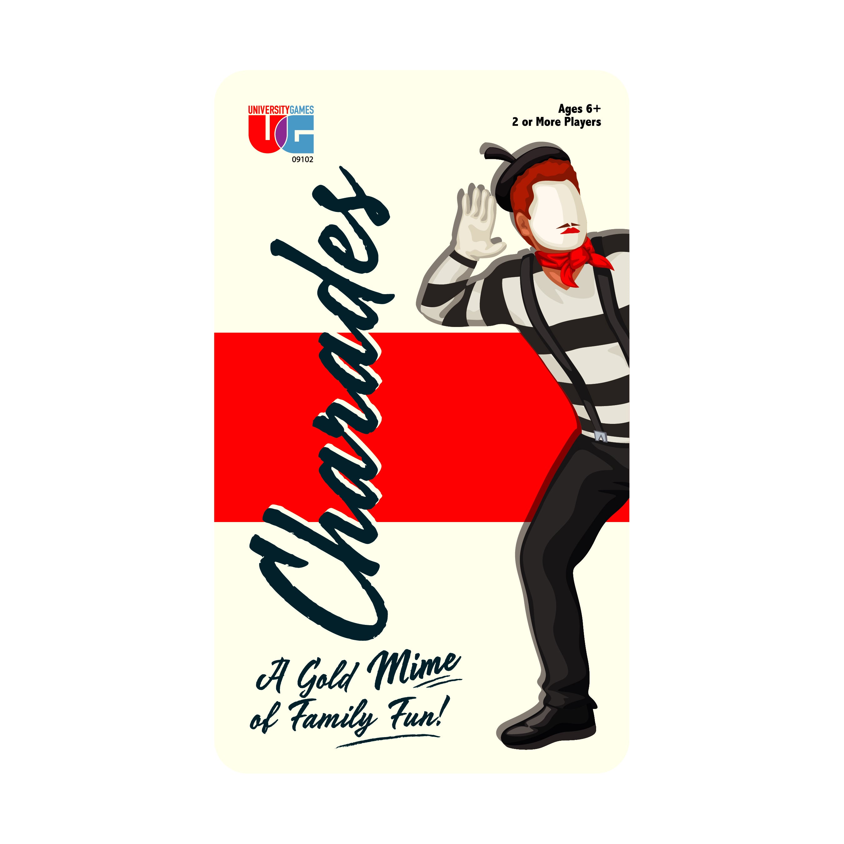 Charades Tin - Fun Family Game Night Edition for Kids & Adults - Perfect for Parties, Holidays & Indoor Activities
