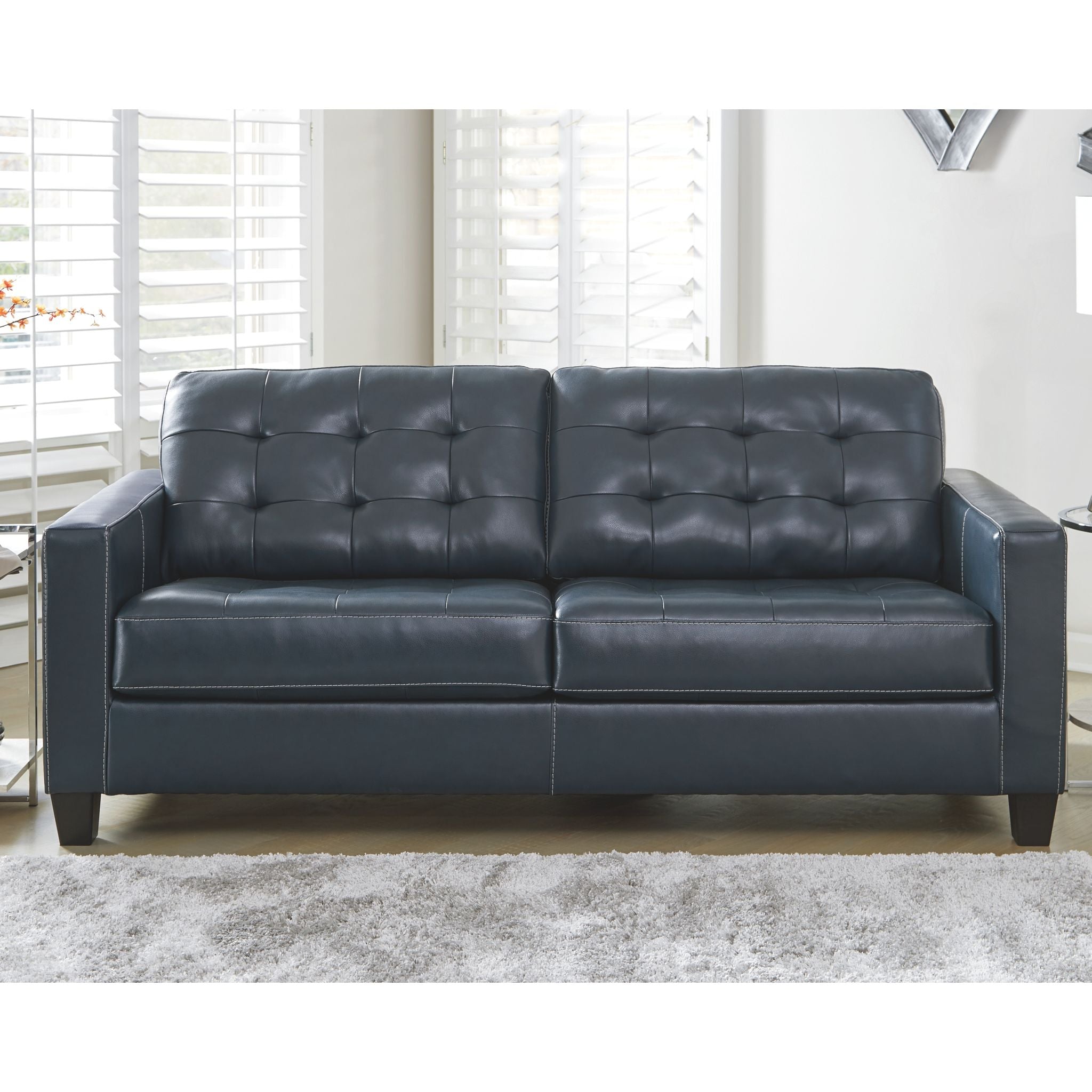 Altonbury Blue Sofa - Modern Comfortable Couch for Living Room, Lounge & Home Decor