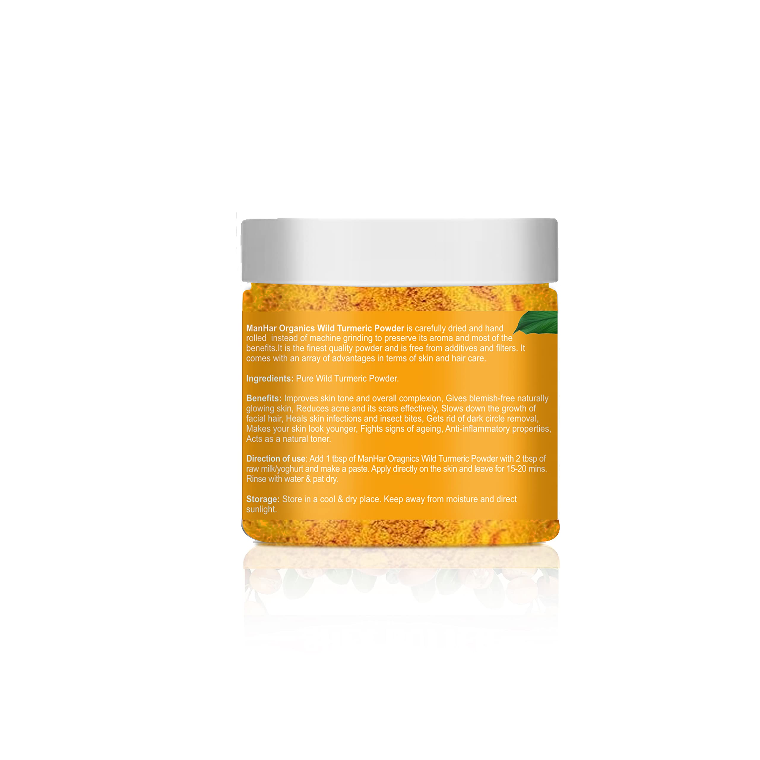 Organic Wild Turmeric Powder (100g) - Kasturi Manjal for Glowing Skin & All Skin Types | Natural Skincare, Face Mask, Hair Care & Ayurvedic Remedies
