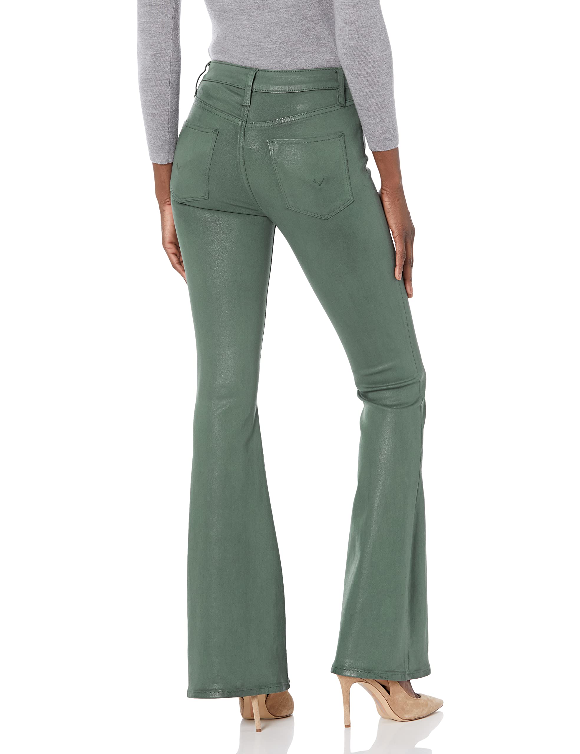 HUDSON Women's Holly High Rise Flare Jeans - Stretchy Bootcut Denim Pants for Casual Wear & Night Out | Comfortable & Stylish Women's Fashion