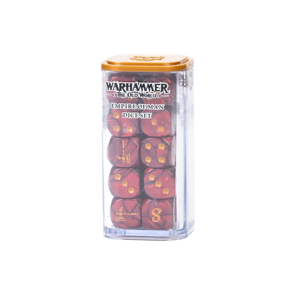 Empire of Man Dice Set - Premium RPG Dice for Dungeons & Dragons, Pathfinder & Tabletop Games - Perfect for Fantasy Roleplaying & Board Game Nights