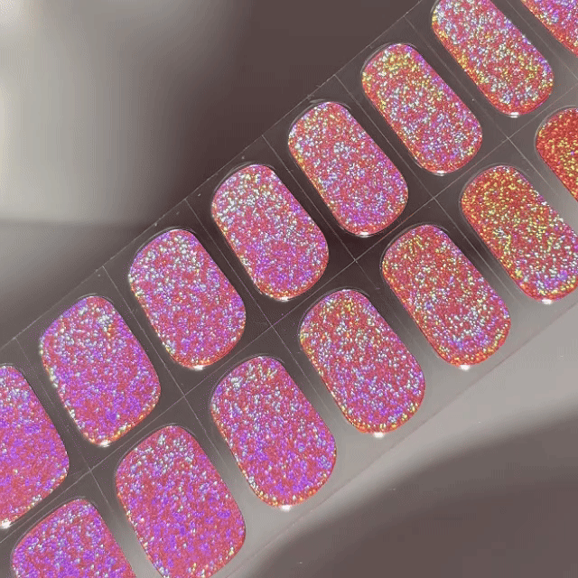 Supernova Gel Nail Sticker Set - 30PCS Waterproof Nail Art Decals for Women, Long Lasting DIY Manicure Kit with Glossy Finish (Perfect for Parties, Weddings, Holidays & Everyday Wear)
