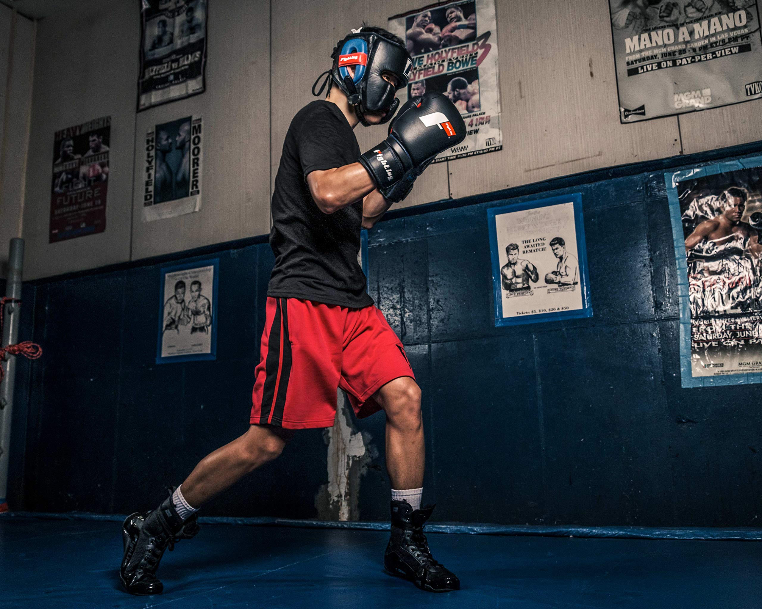 Premium Boxing Shoes for Men & Women - Lightweight, High-Traction Training Footwear for Boxing, MMA & Kickboxing | Ideal for Sparring, Gym Workouts & Competition