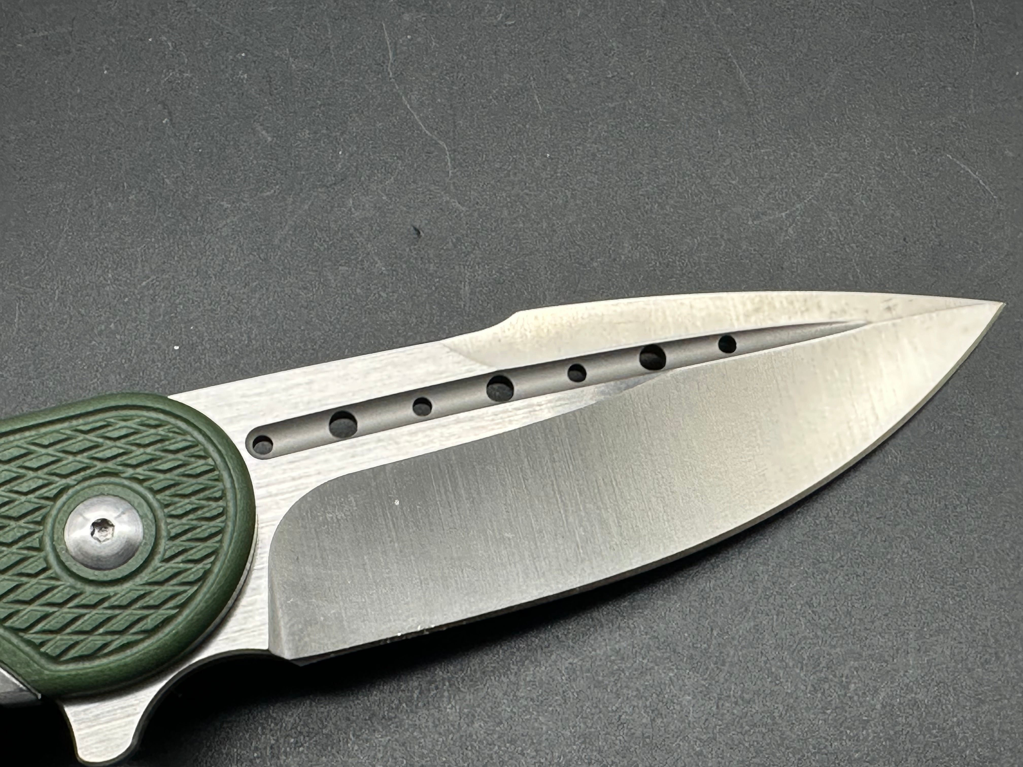 Begg Knives Bodega Frame Lock Folding Pocket Knife - OD Green G10 Handle - EDC, Outdoor, Camping & Survival Gear