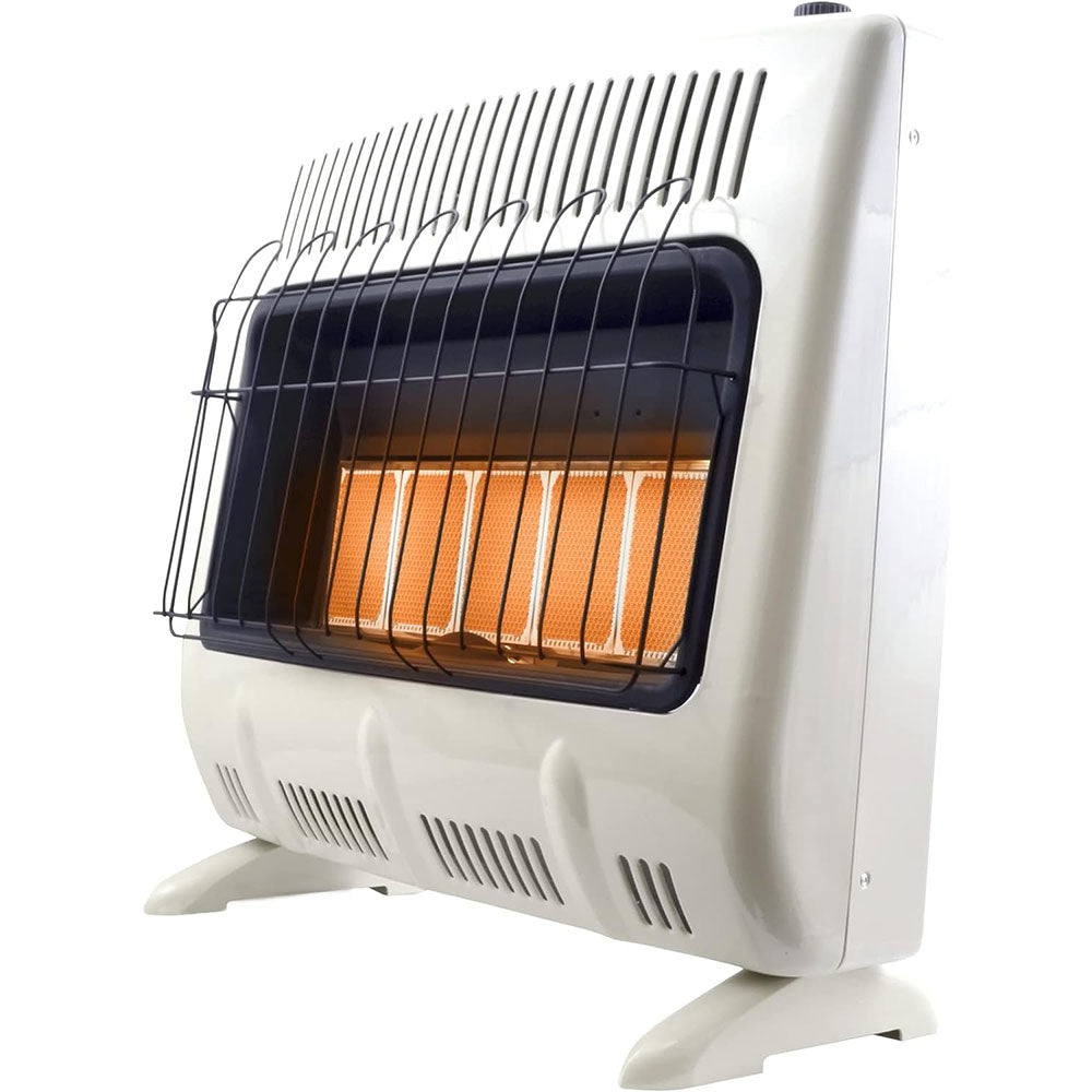 Mr. Heater F299830 30,000 BTU Vent-Free Propane Radiant Heater for Indoor/Outdoor Use - Garage, Workshop, Patio & Camping Heating Solution