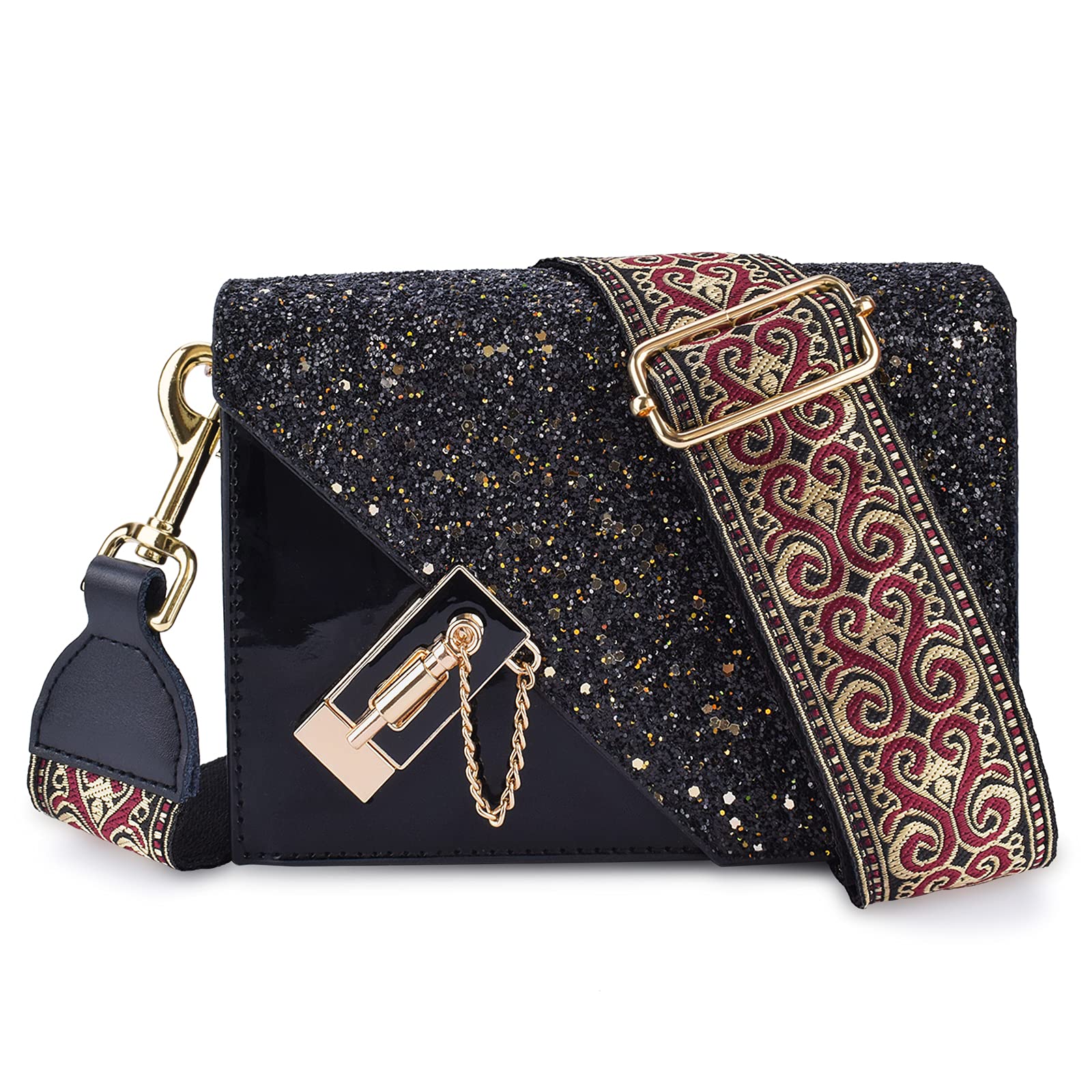CLOUDMUSIC Replacement Handbag Strap - Adjustable Shoulder & Crossbody Purse Strap for Women & Girls | Perfect for Everyday Use, Travel & Fashion Accessories