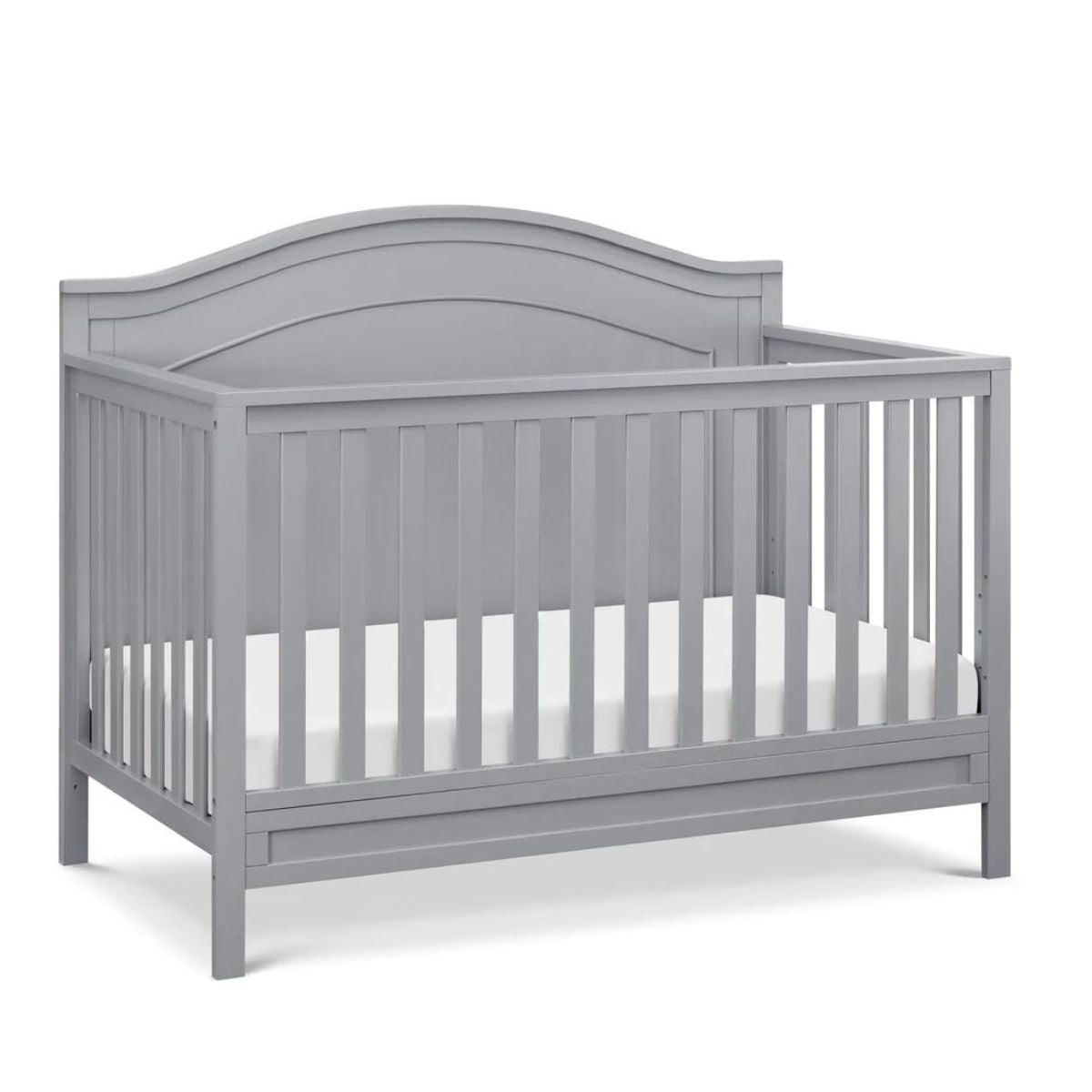 Charlie 4-in-1 Convertible Baby Crib - Toddler Bed, Daybed & Full-Size Bed Frame - Safe Nursery Furniture for Newborn to Adult - Perfect for Bedrooms, Daycare & Guest Rooms