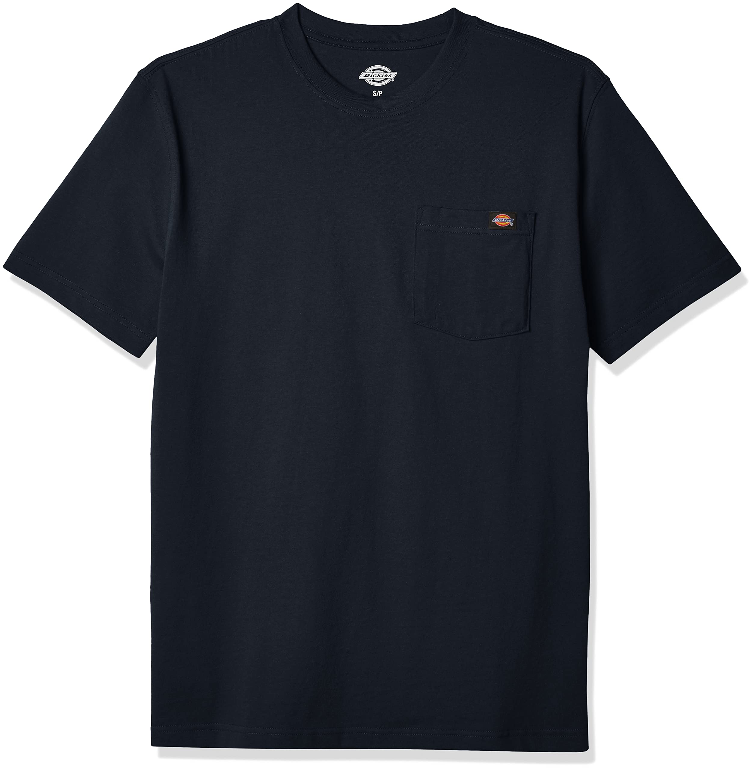 Dickies Men's Big & Tall Heavyweight Short Sleeve Crew Neck T-Shirt - Durable Cotton Work Shirt for Construction, Landscaping & Casual Wear