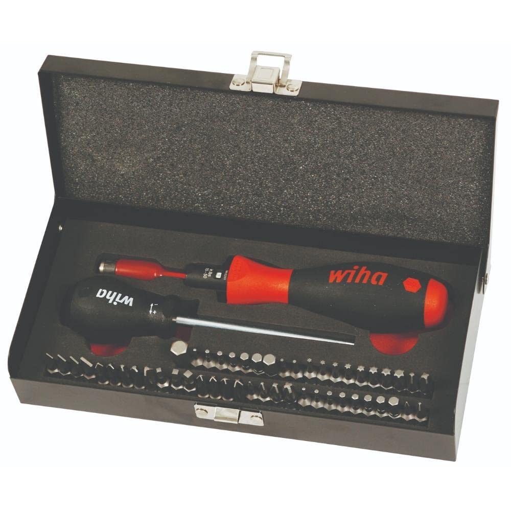 53-Piece TorqueVario-S Bit Set - High Precision Screwdriver Bits for Electronics, Furniture & DIY Projects - Perfect for Home Repair, Phone Disassembly & Woodworking