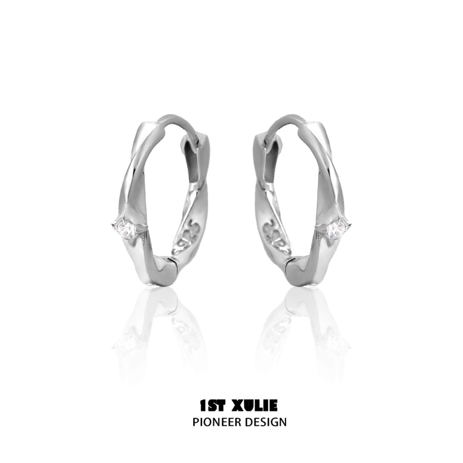 925 Sterling Silver Star Zircon Stud Earrings for Women - Hypoallergenic Fashion Jewelry Gift - Perfect for Parties, Weddings & Everyday Wear