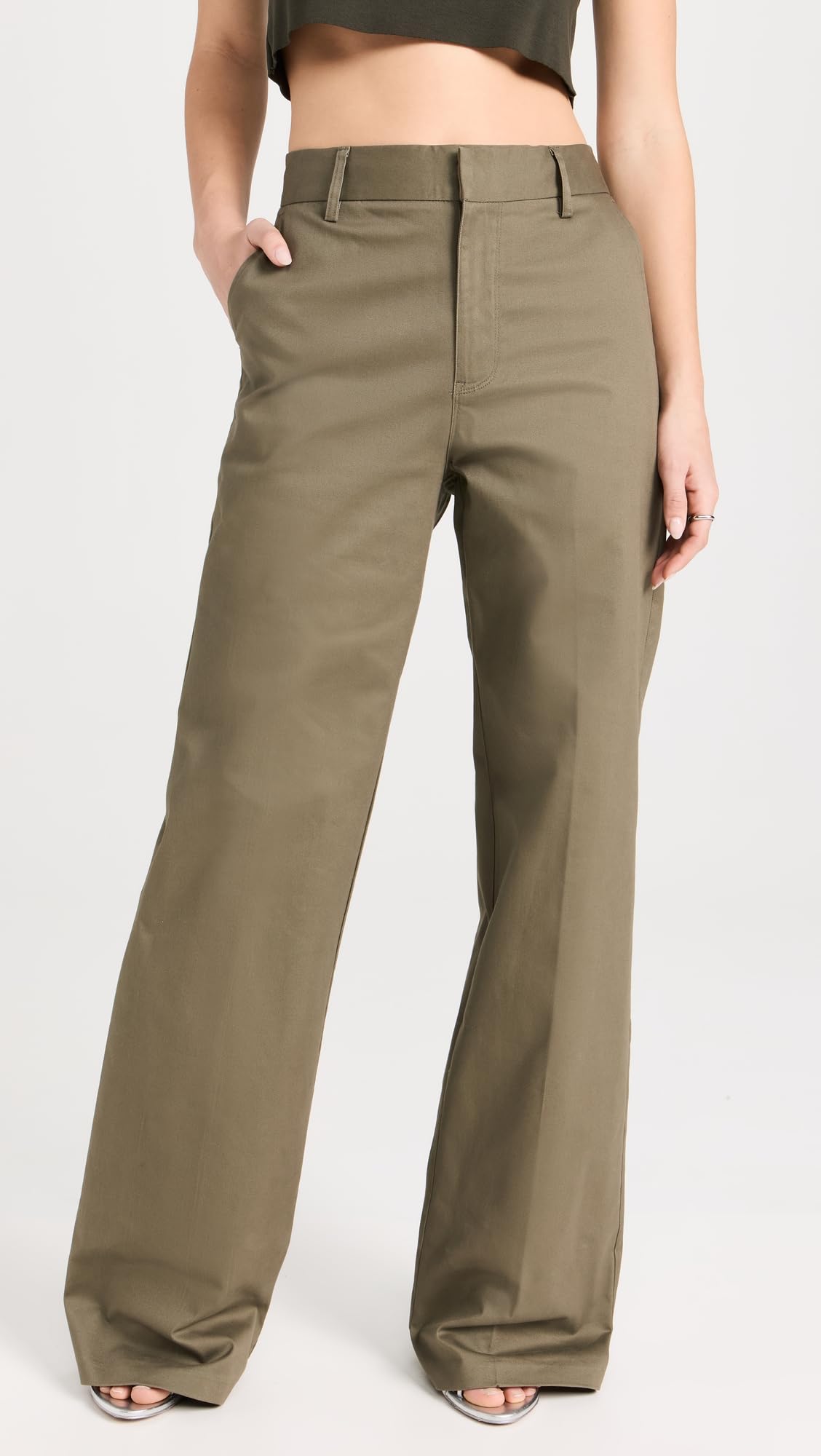 Good American Women's Good Skate Pants - High Waisted Stretch Denim Pants for Skating, Casual Wear & Street Style | Perfect for Skateboarding, Everyday Outfits & Fashion Looks