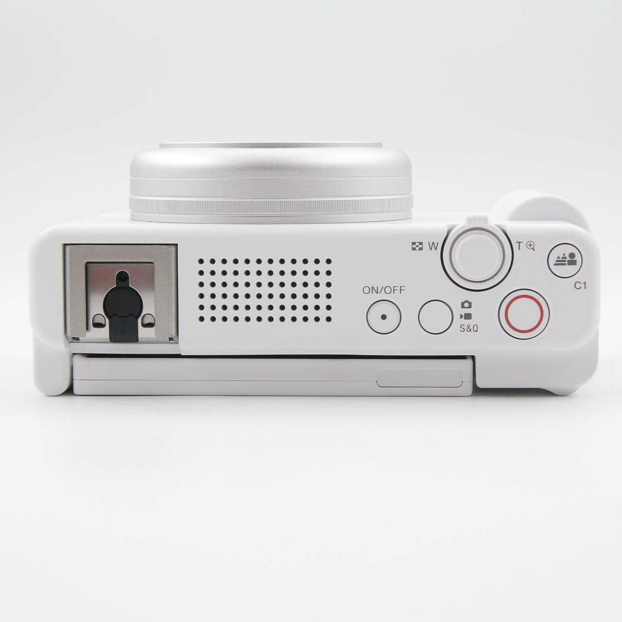 Open Box Sony ZV-1F Vlogging Camera (White) - Perfect for YouTube, Travel & Content Creation