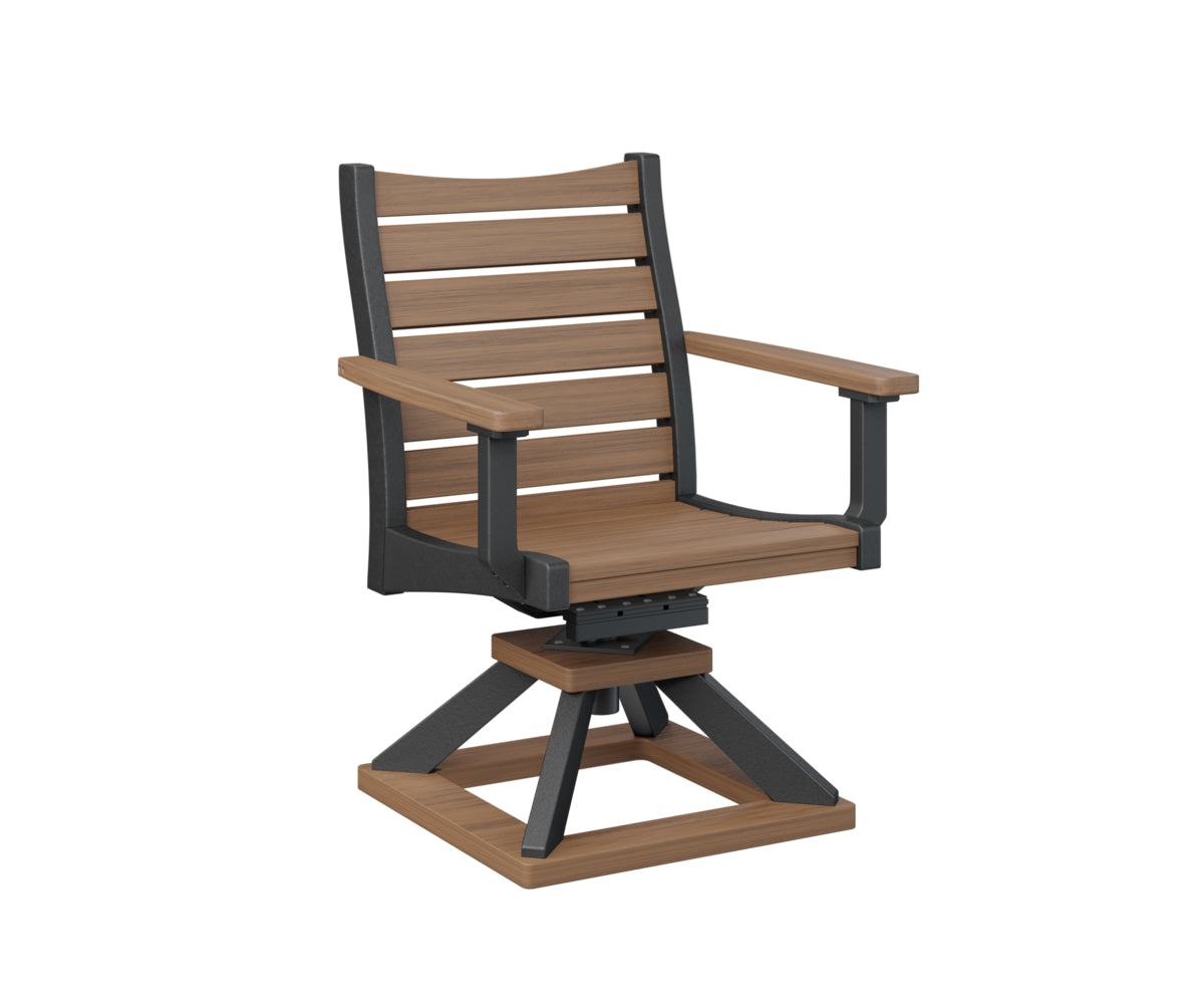 Antique Mahogany on Black
