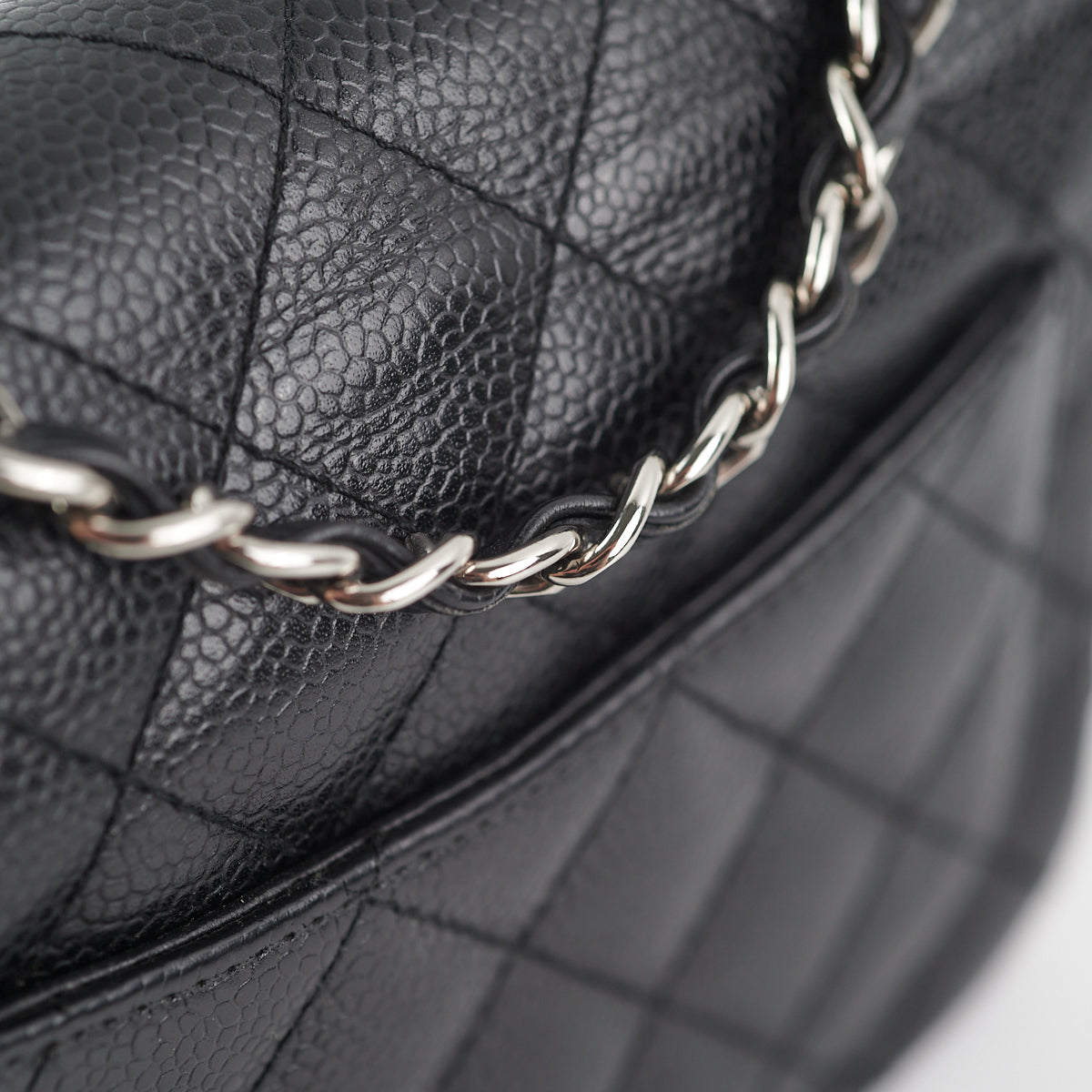 Chanel Caviar Leather Mini Square Crossbody Bag - Black Luxury Handbag for Women | Perfect for Evening Parties, Date Nights & Special Occasions