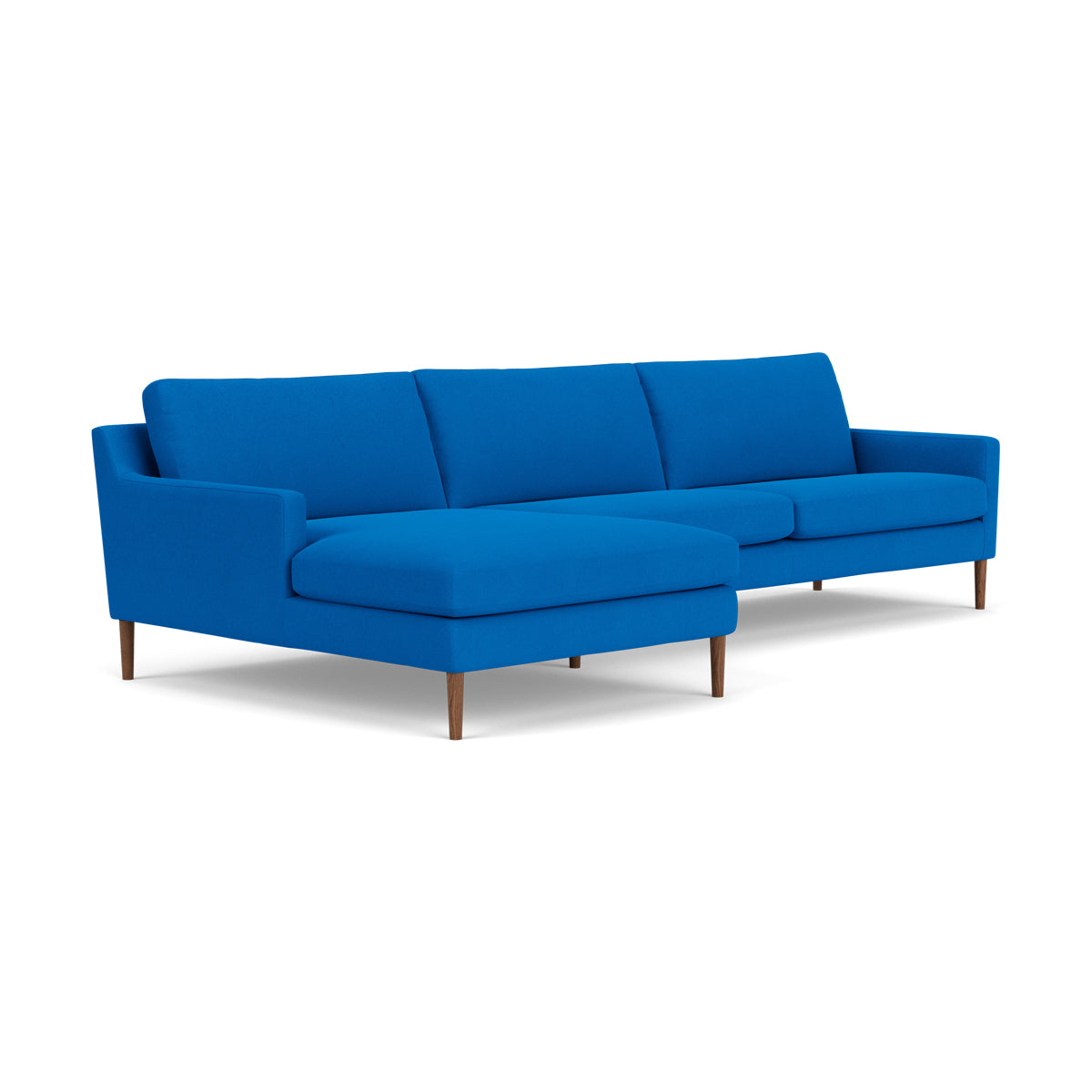 Astha Fabric Left Chaise Sofa - Modern L-Shaped Sectional Couch with Reversible Design for Living Room, Lounge & Home Theater Comfort