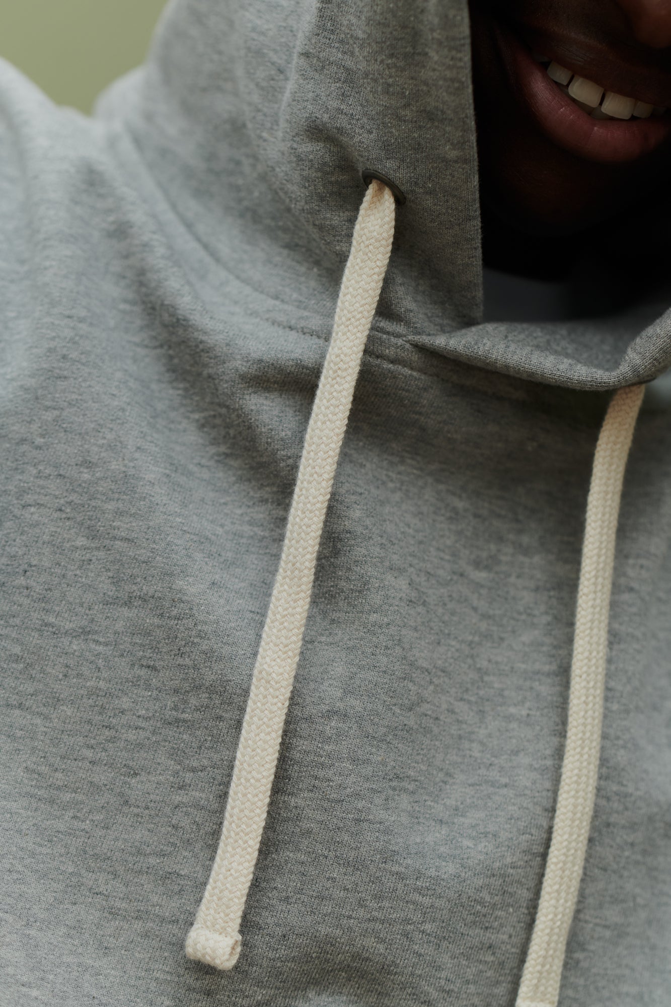 Men's Grey Marl Hooded Sweatshirt - Soft Cotton Pullover Hoodie for Casual Wear, Gym & Outdoor Activities