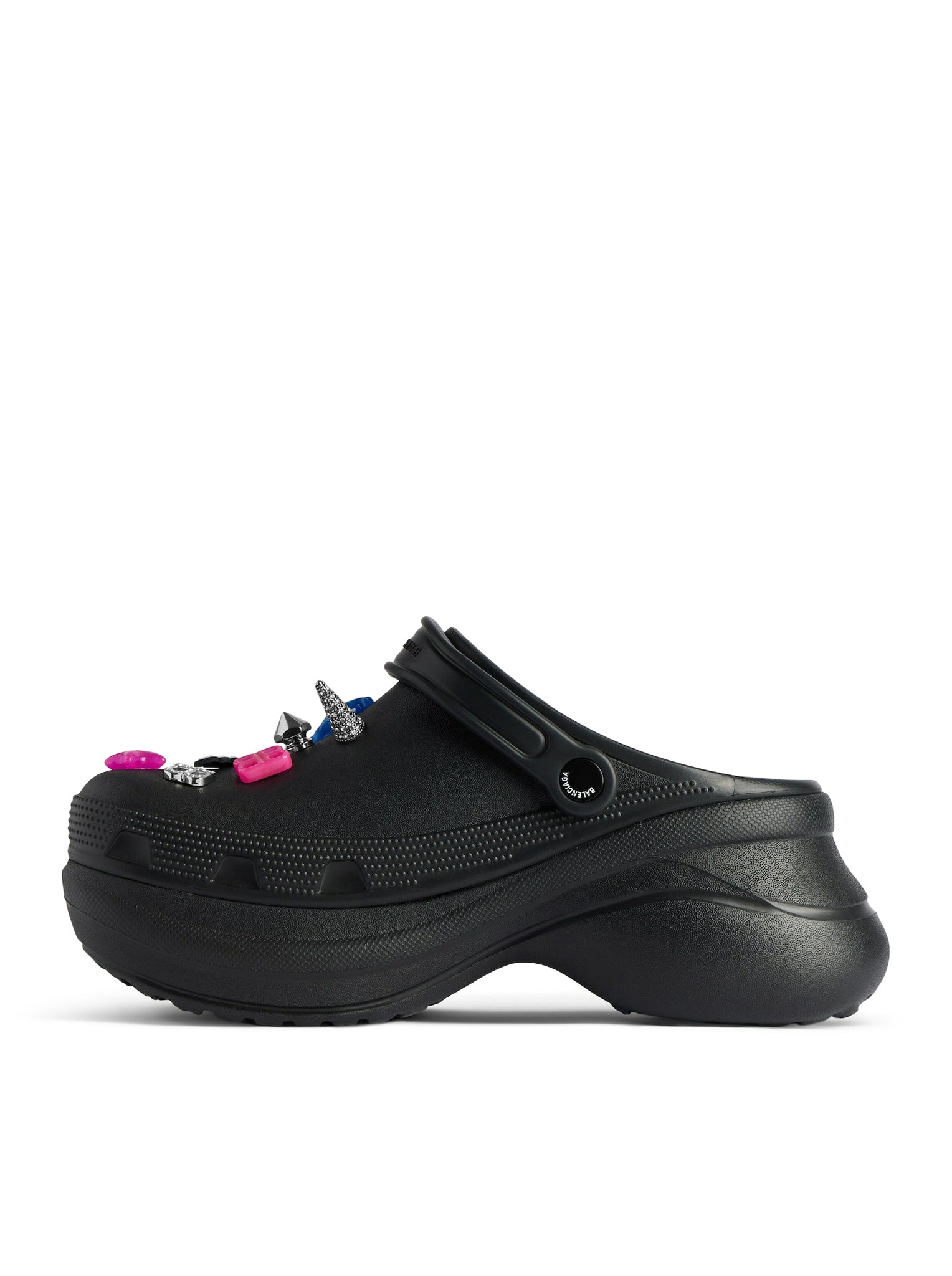 Crocs™ Jibbitz™ Charms for Women - Black Shoe Decorations | Fun & Stylish Accessories for Casual Wear, Beach, and Everyday Fashion