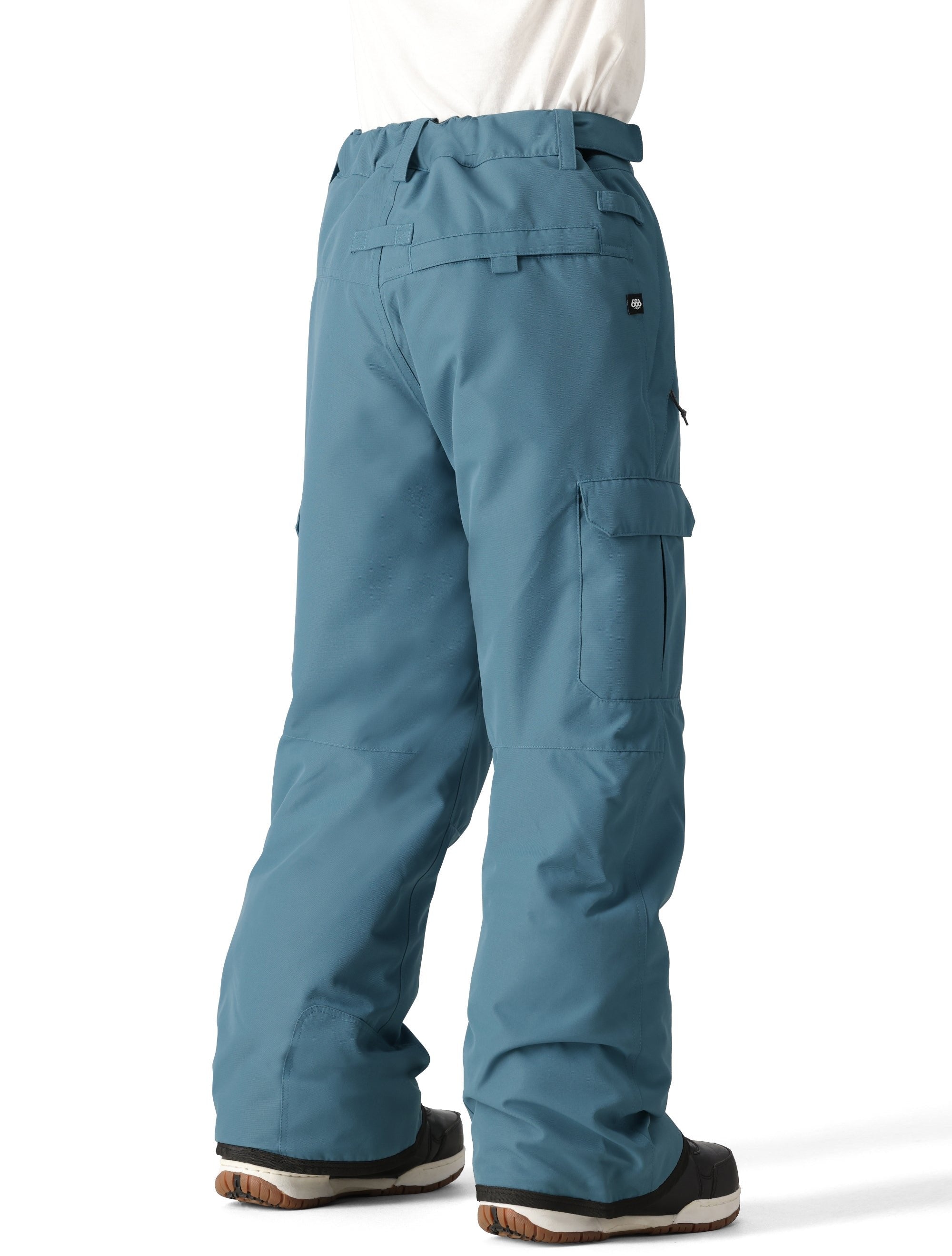 686 Boys' Infinity Cargo Insulated Winter Pants 2025 - Waterproof Snow Pants for Kids Outdoor Activities, Skiing, Snowboarding & Cold Weather Play