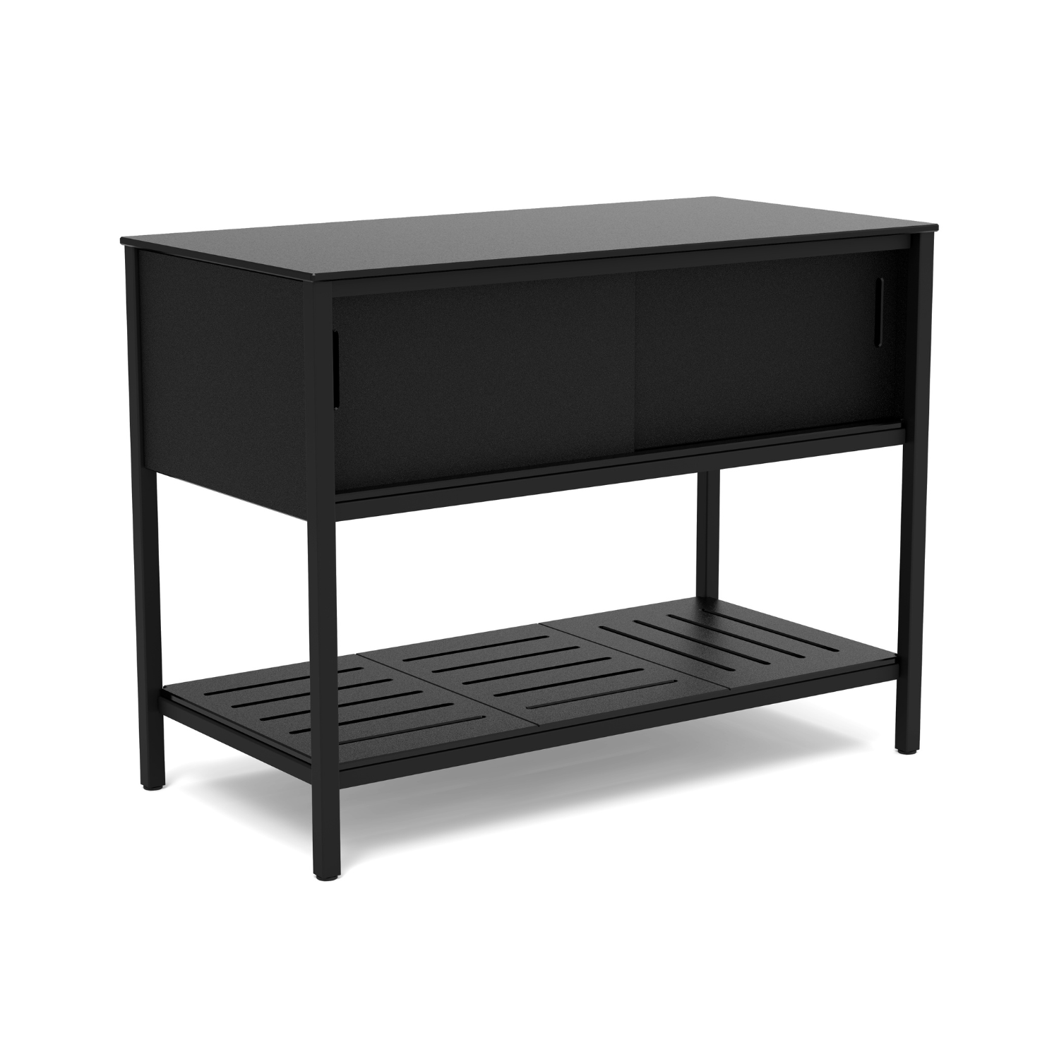 Loll Outdoor A La Carte Half Cabinet - Weatherproof Storage Solution for Patio, Garden & Backyard Organization