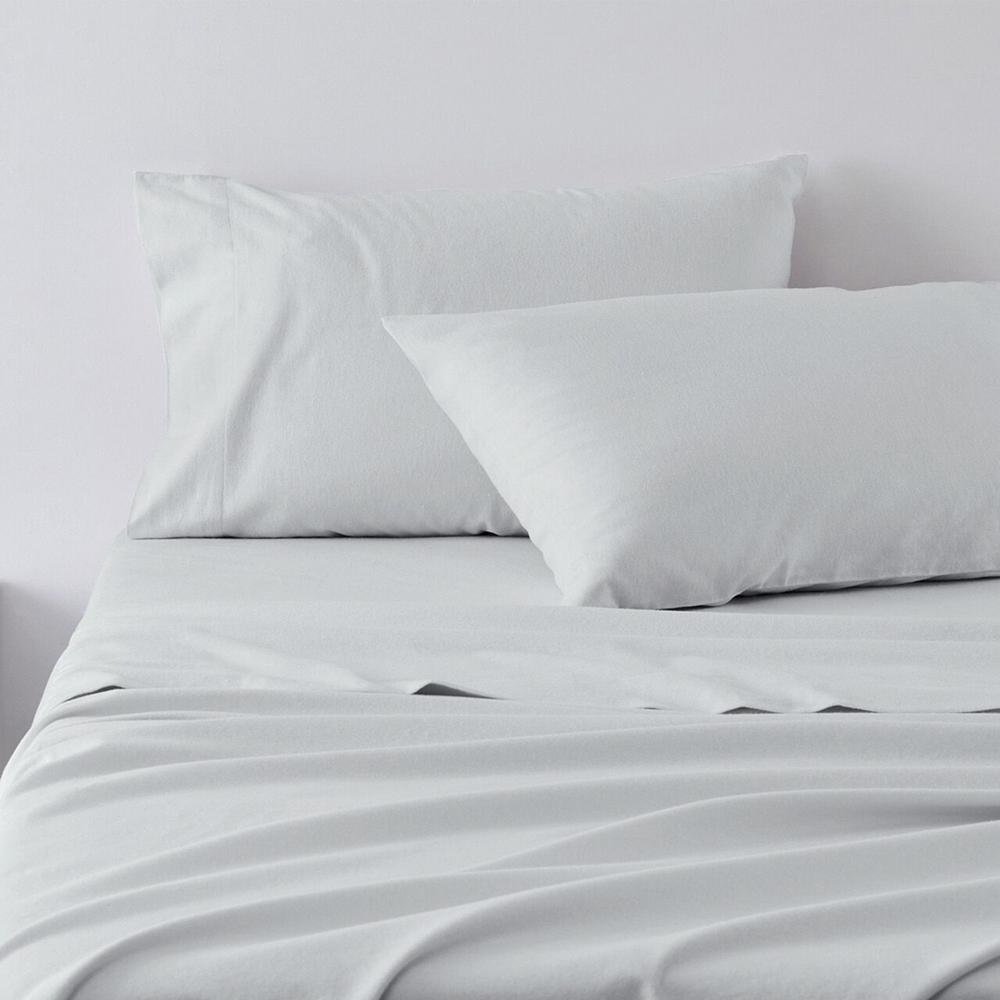 Premium 175GSM Egyptian Cotton Flannel Sheet Set - Ultra Soft & Breathable Bedding for Cozy Winter Nights - Queen/King Size by Jenny Mclean - Perfect for Cold Weather Comfort & Luxury Home Decor