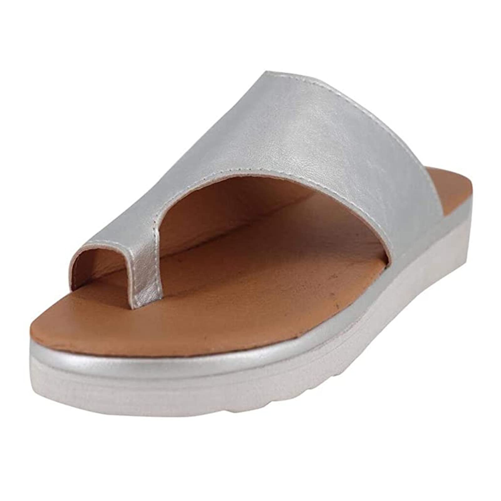 Women's Comfortable Beach Sandals - Casual Slide Flip Flops with Clip Toe Design for Summer, Pool, Vacation & Outdoor Wear | Dressy Thong Sandals Slippers for Women