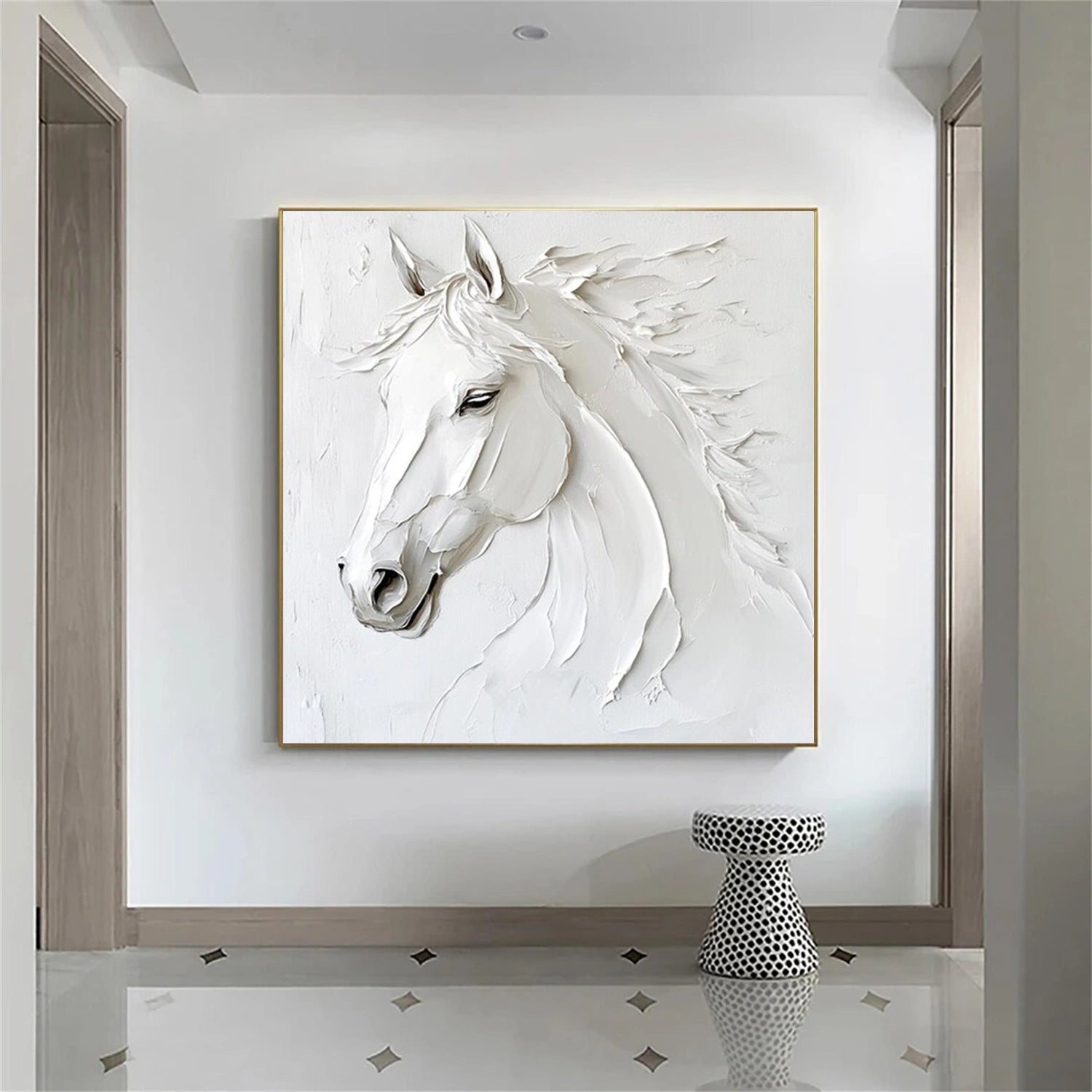 Animal Art Painting #AP141 - Handmade Canvas Wall Decor for Living Room, Bedroom & Office - Perfect Gift for Pet Lovers & Home Decor