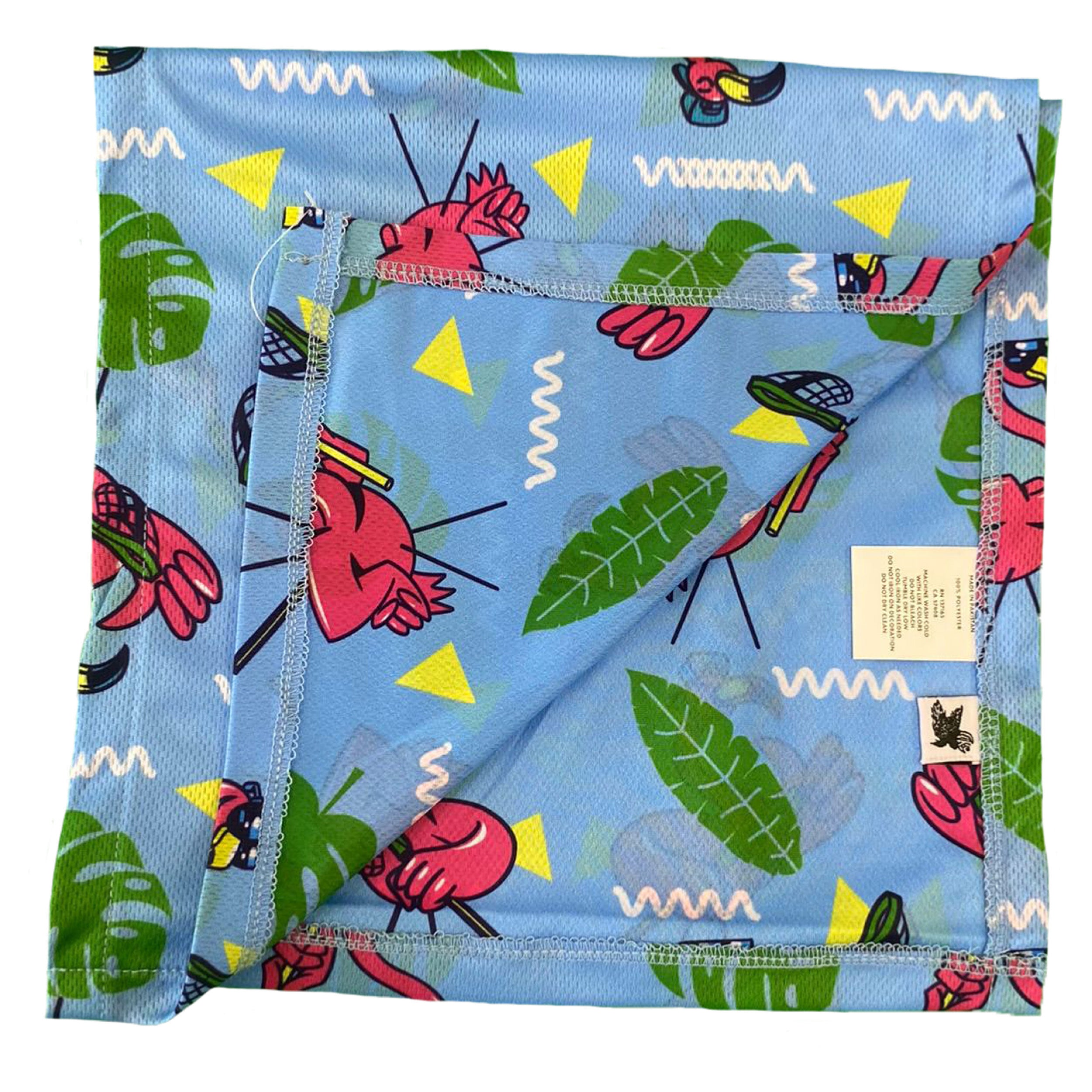 Flamingo Lax Cooling Towel - Instant Cooling Sports Towel for Gym, Running & Outdoor Activities - Stay Cool in Hot Weather