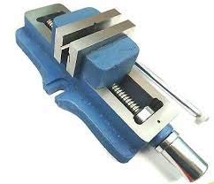 70mm Self Centering Vise with Hardened Ground Tool Steel Jaws - Perfect for Metalworking, Woodworking, and DIY Projects