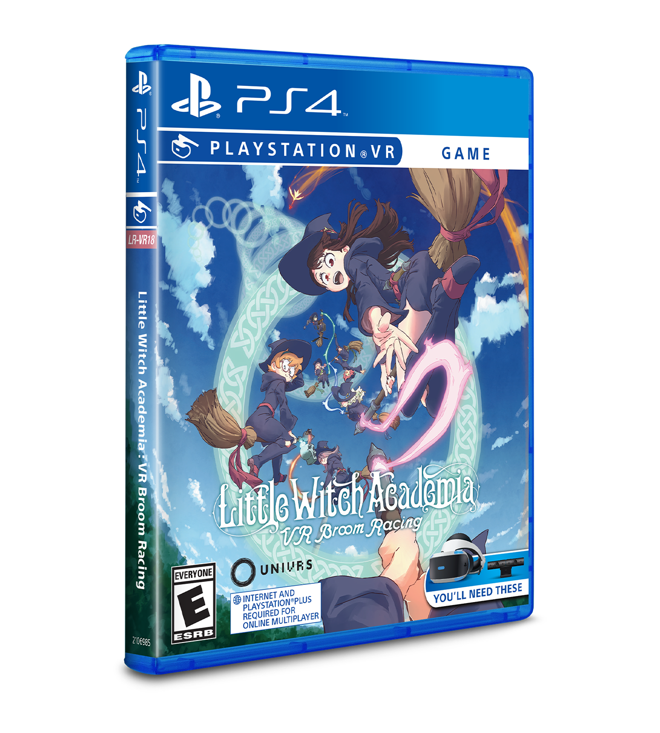 Little Witch Academia: VR Broom Racing Game for PSVR - Limited Edition #415 - Immersive Anime Fantasy Adventure for Virtual Reality Gaming Enthusiasts